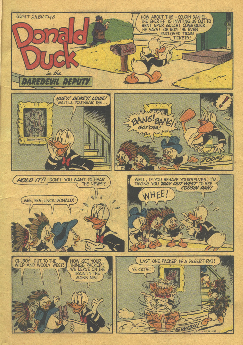 Read online Walt Disney's Donald Duck (1952) comic -  Issue #61 - 3