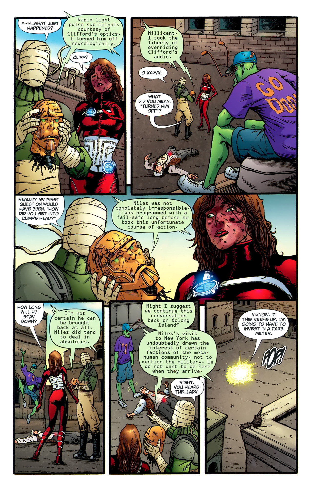 Read online Doom Patrol (2009) comic -  Issue #15 - 19