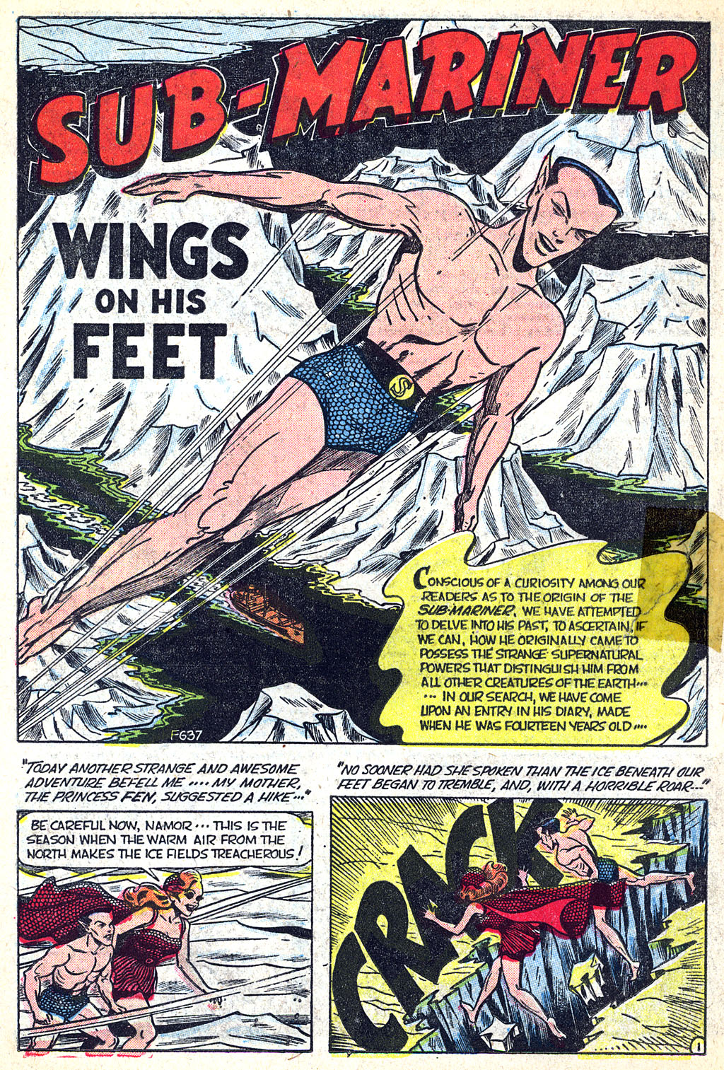 Read online Sub-Mariner Comics comic -  Issue #38 - 15