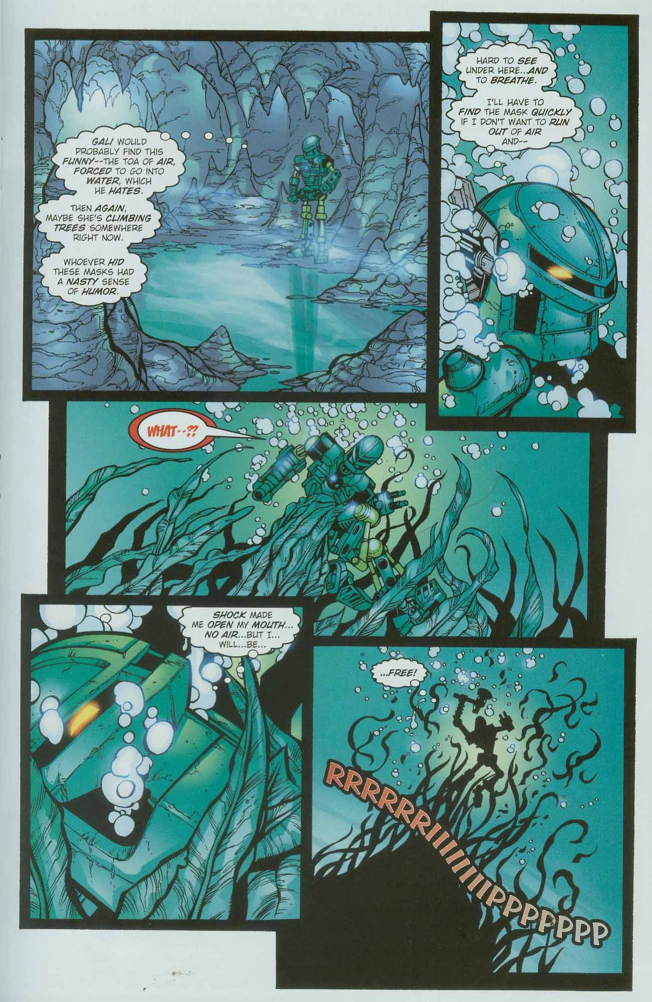 Read online Bionicle comic -  Issue #2 - 11