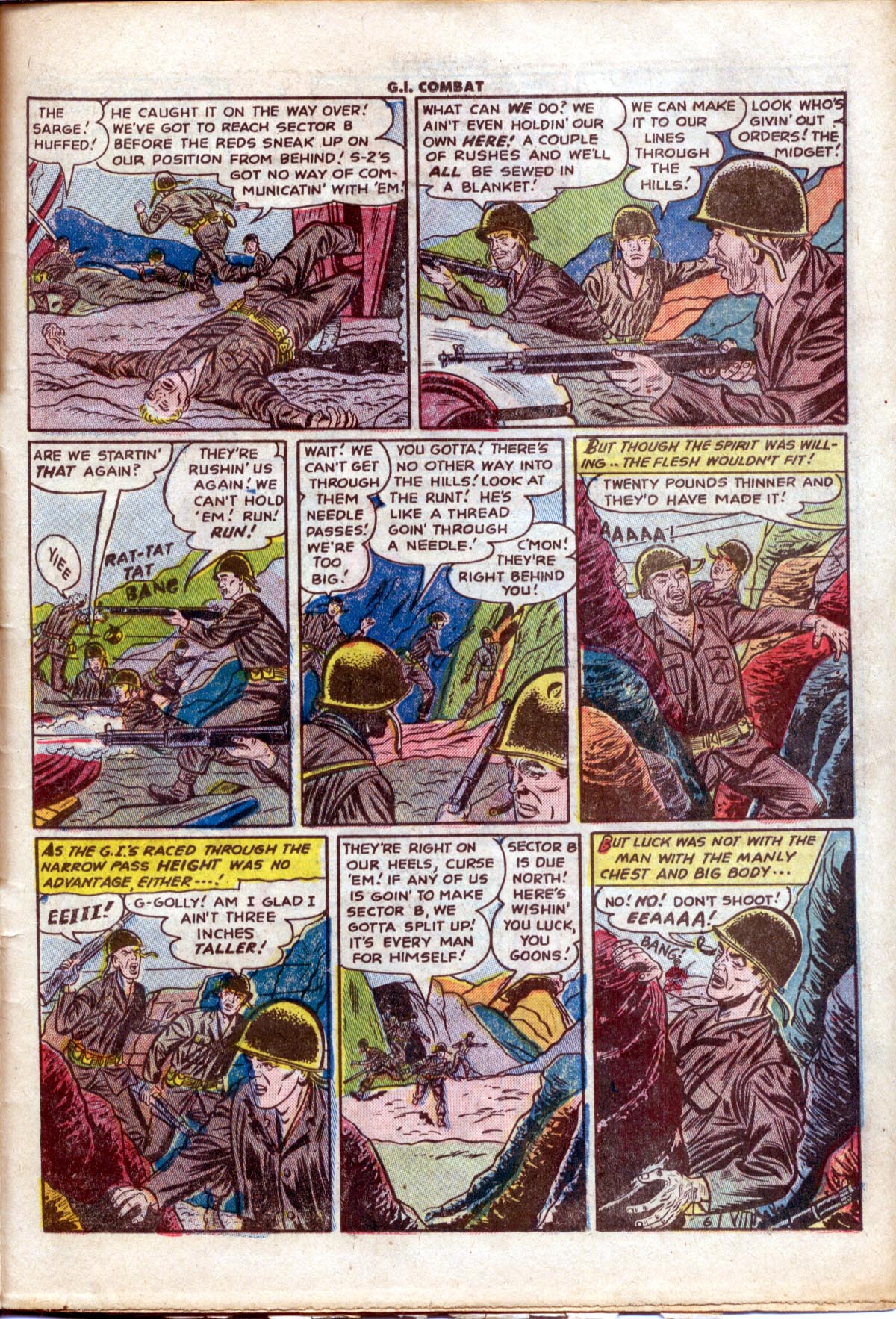 Read online G.I. Combat (1952) comic -  Issue #1 - 23