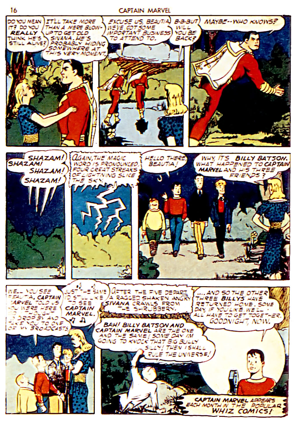 Read online Captain Marvel Adventures comic -  Issue #4 - 18