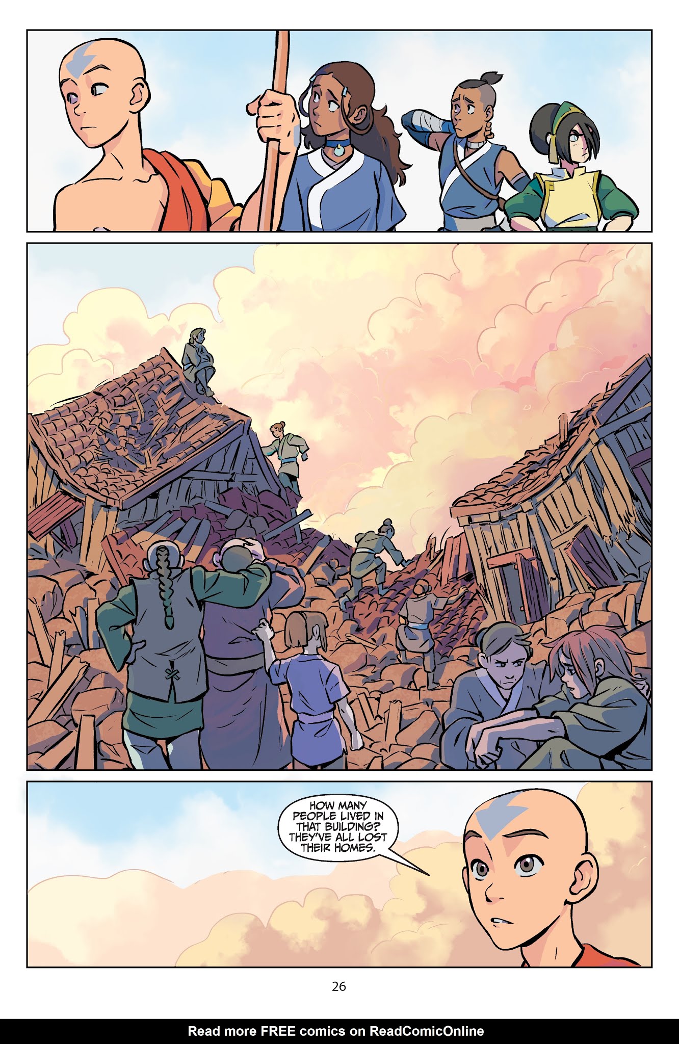 Read online Nickelodeon Avatar: The Last Airbender - Imbalance comic -  Issue # TPB 1 - 27