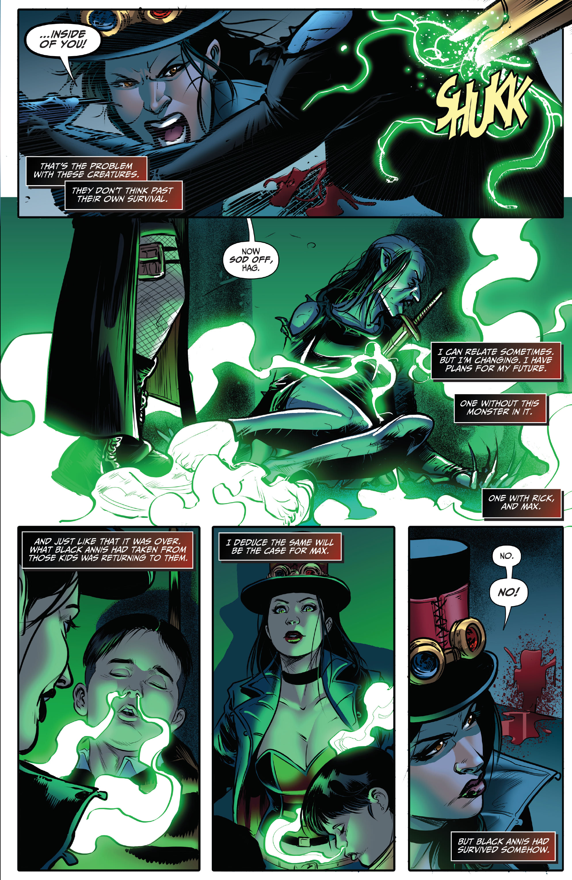Read online Van Helsing: Black Annis comic -  Issue # Full - 31