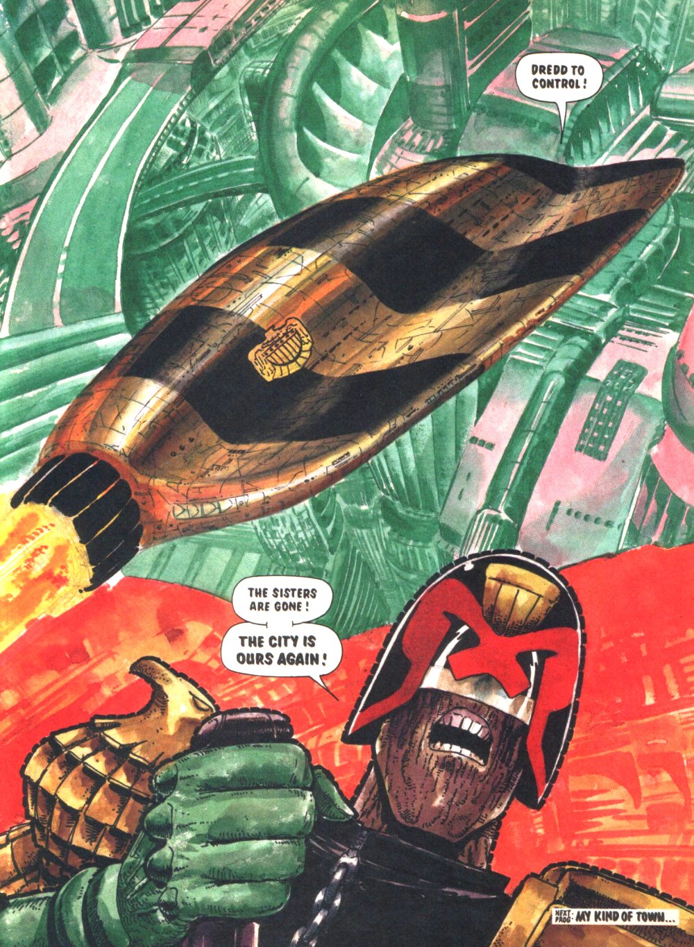 Read online Judge Dredd Megazine (vol. 3) comic -  Issue #32 - 42