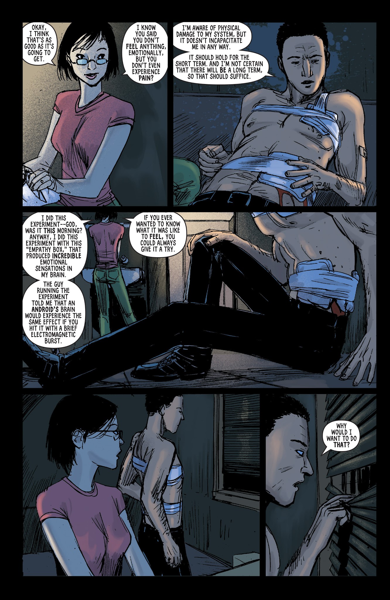 Read online Do Androids Dream of Electric Sheep?: Dust to Dust comic -  Issue # TPB 2 - 56