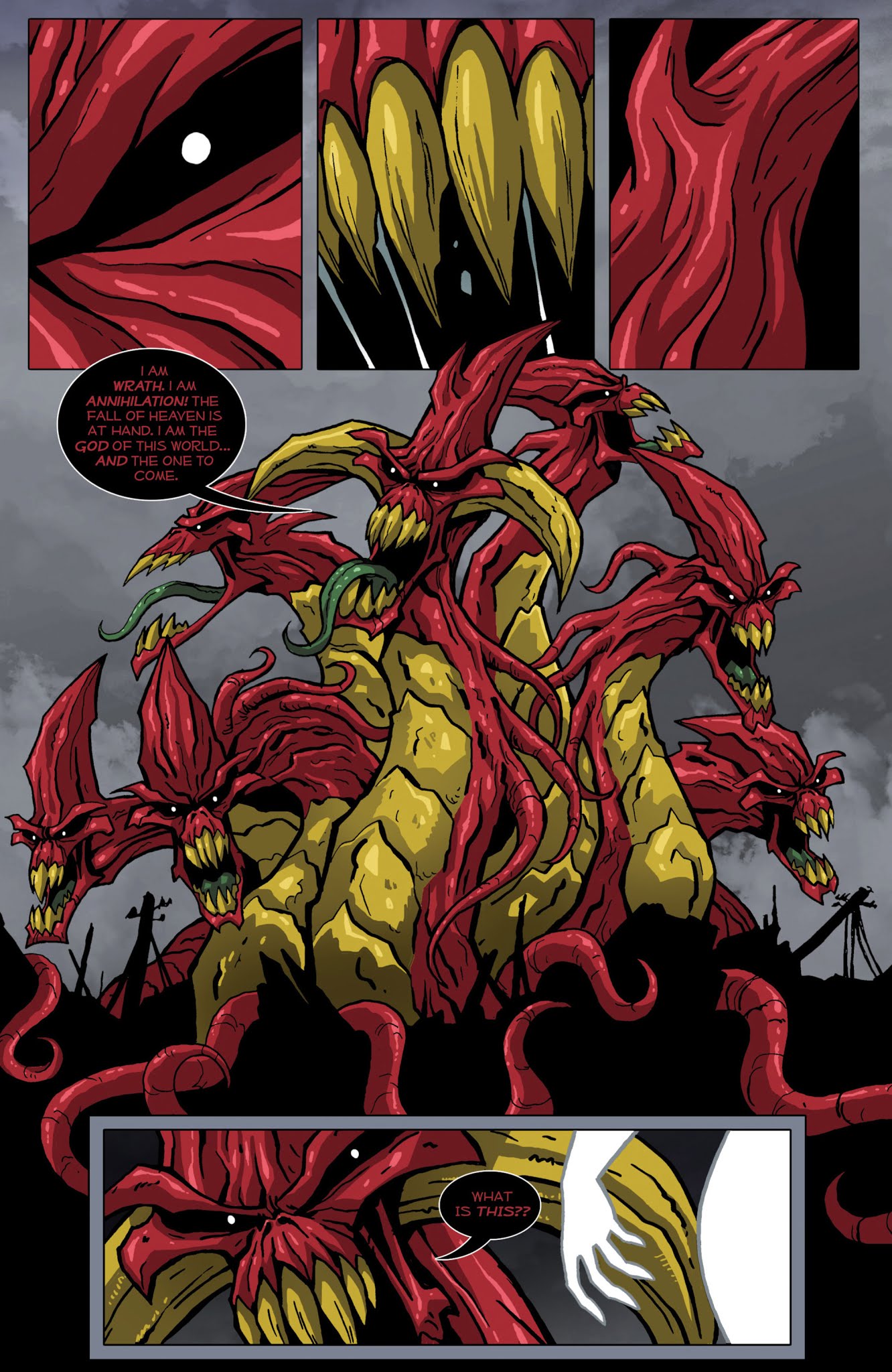 Read online [email protected]: The Blasphemy Throne comic -  Issue #6 - 22