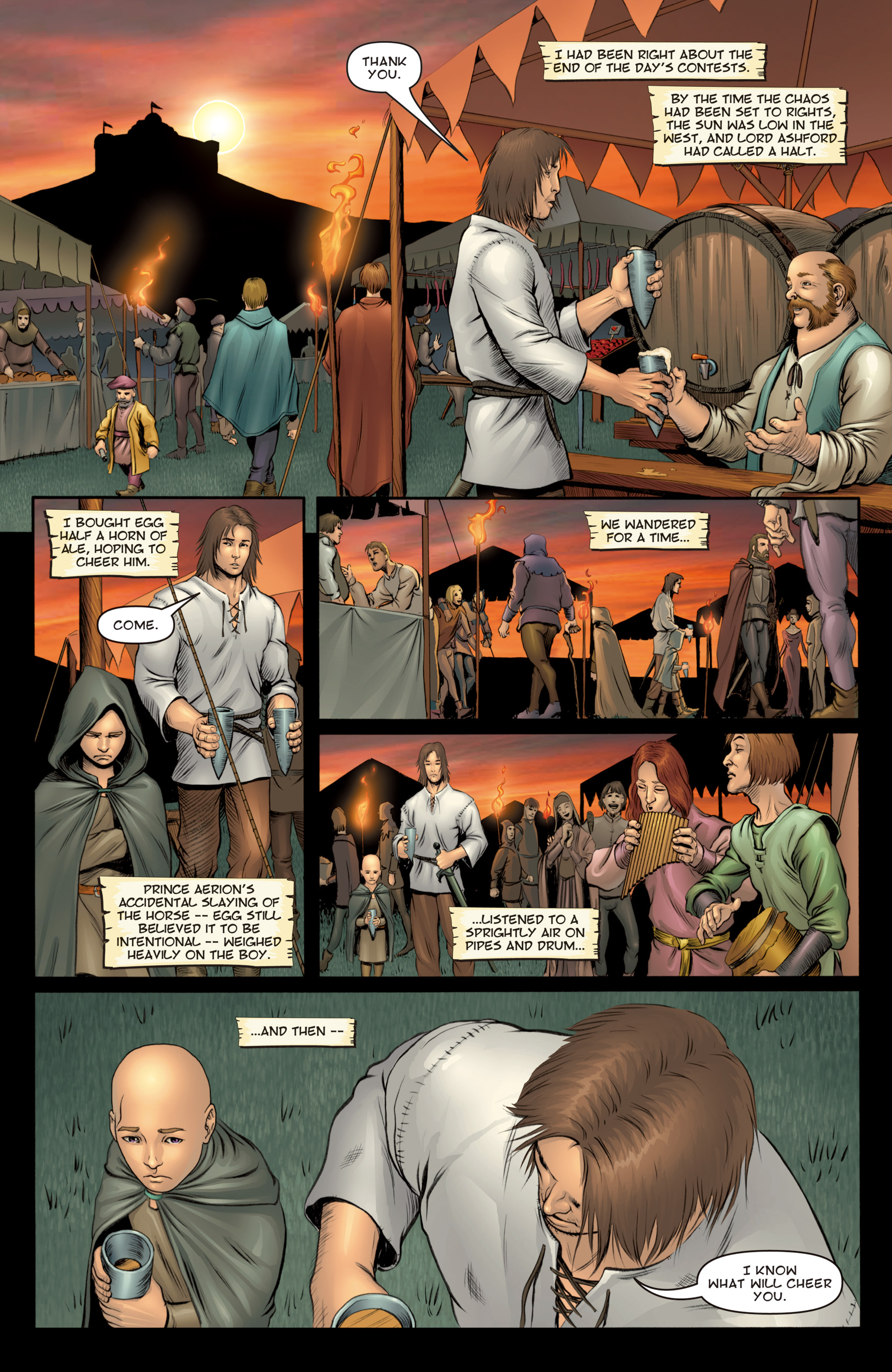 Read online The Hedge Knight: The Graphic Novel comic -  Issue # Full - 78