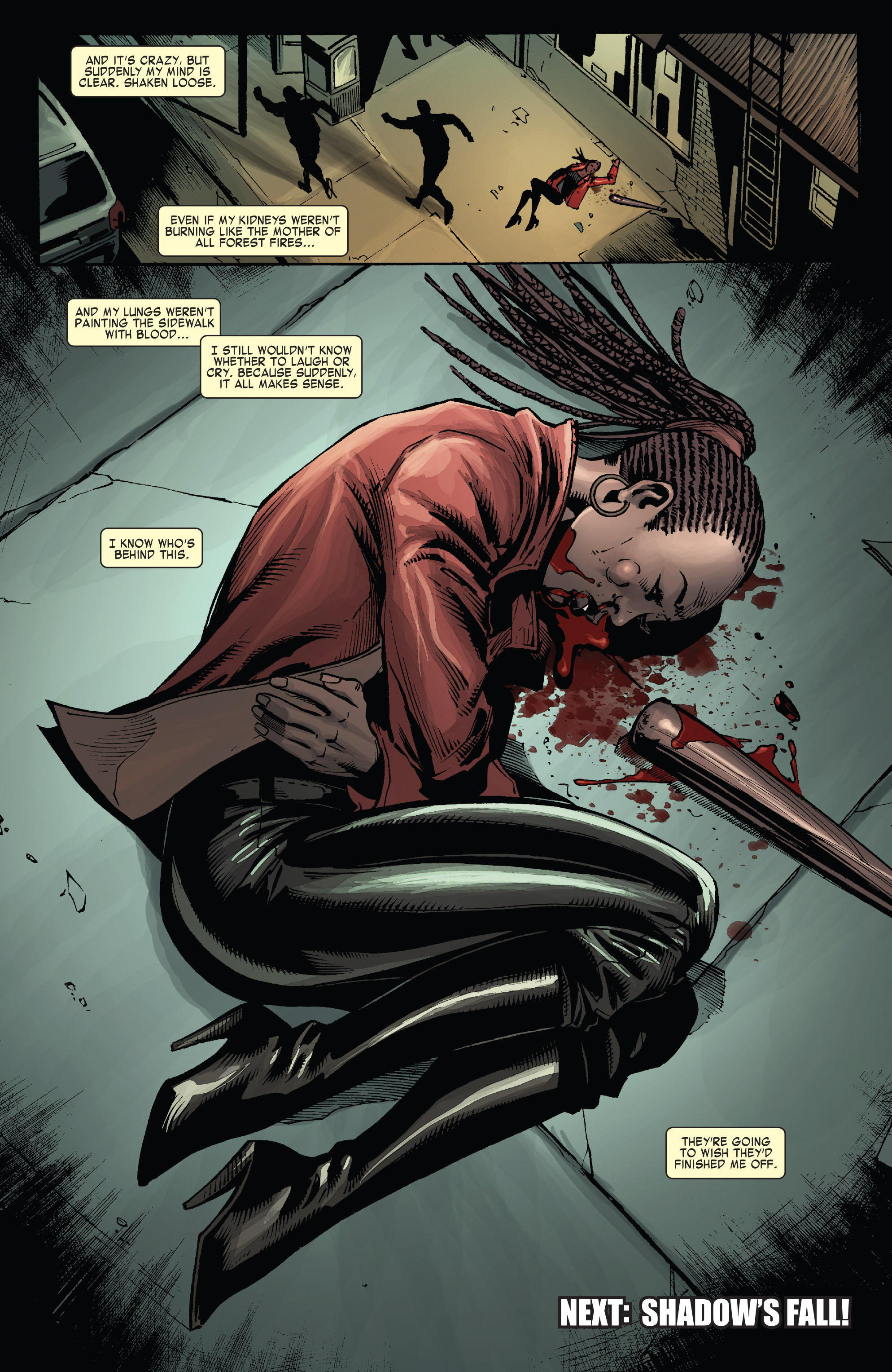 Read online Shadowland: Blood on the Streets comic -  Issue #3 - 24