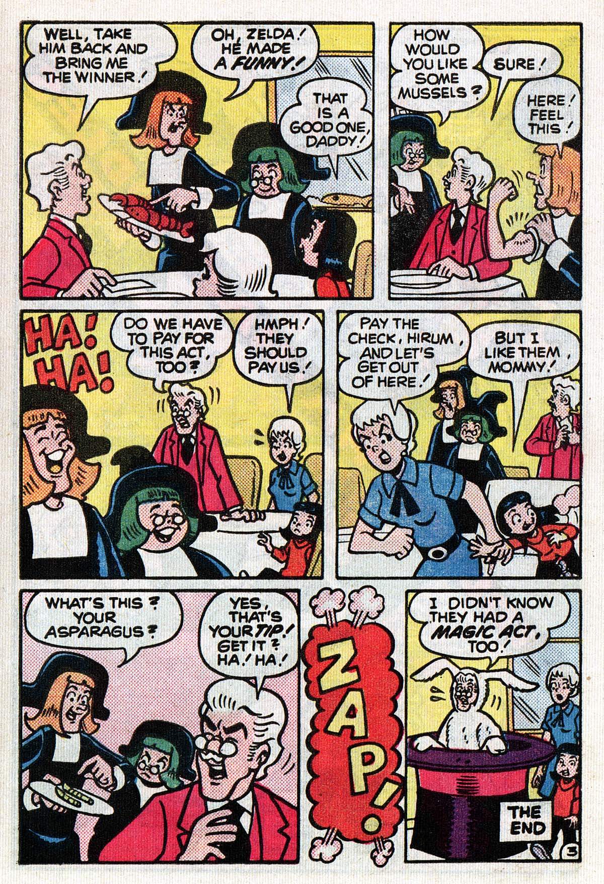 Read online Little Archie Comics Digest Magazine comic -  Issue #15 - 110