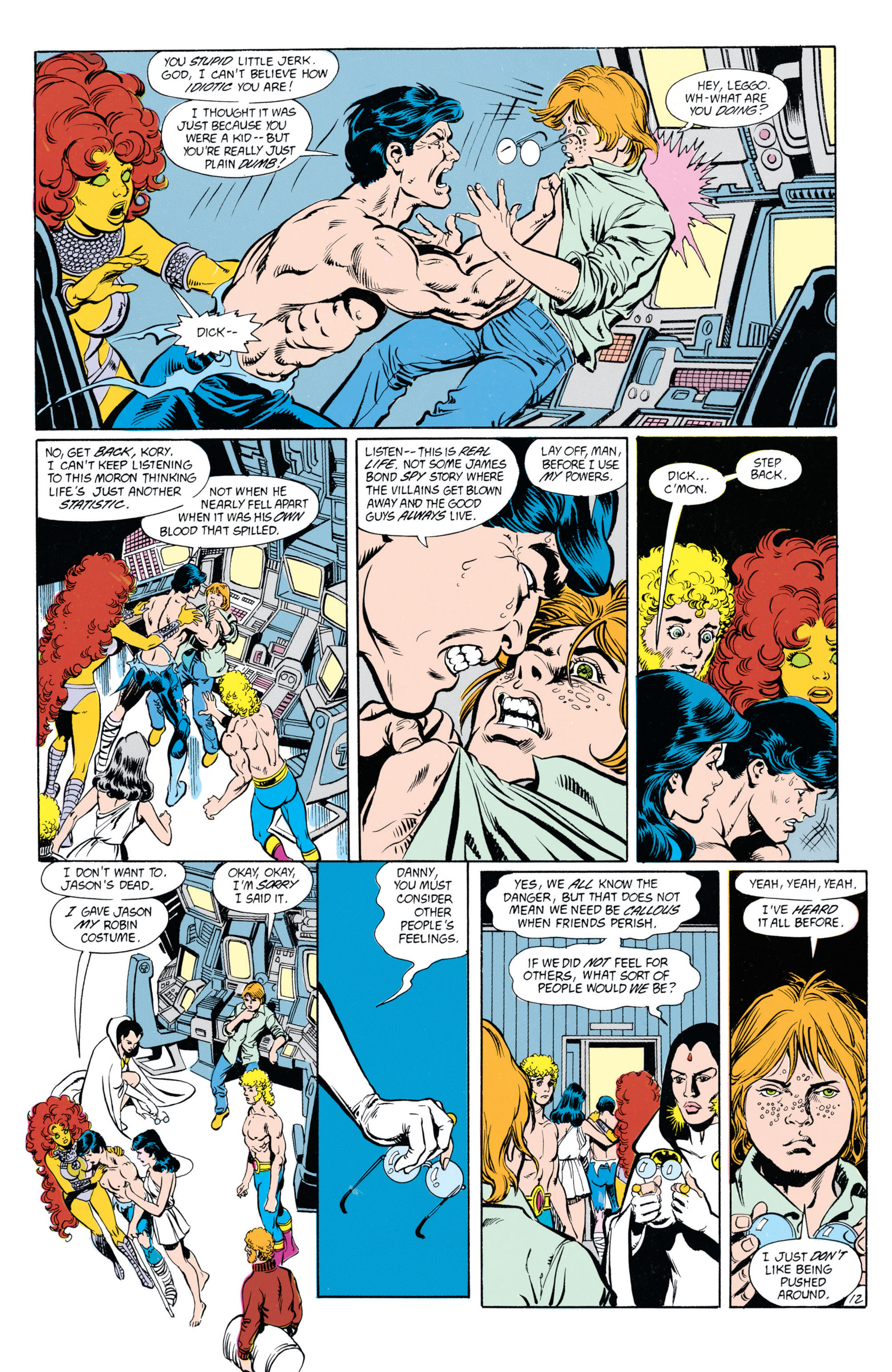 Read online The New Titans (1988) comic -  Issue #55 - 13