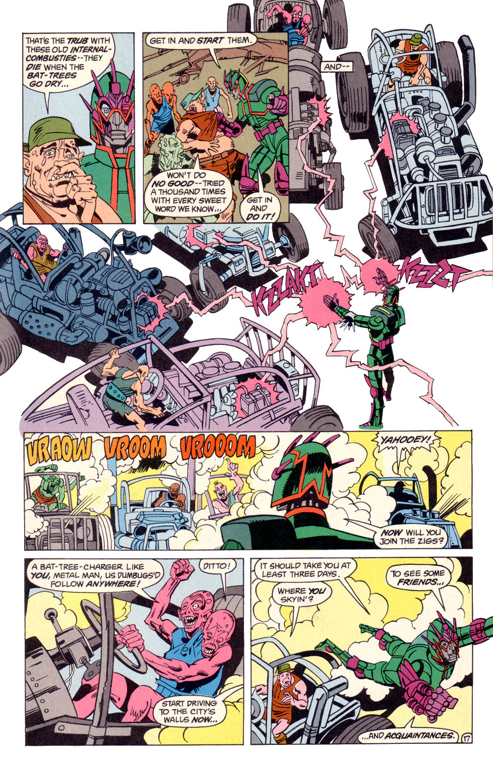 Read online Electric Warrior comic -  Issue #13 - 19