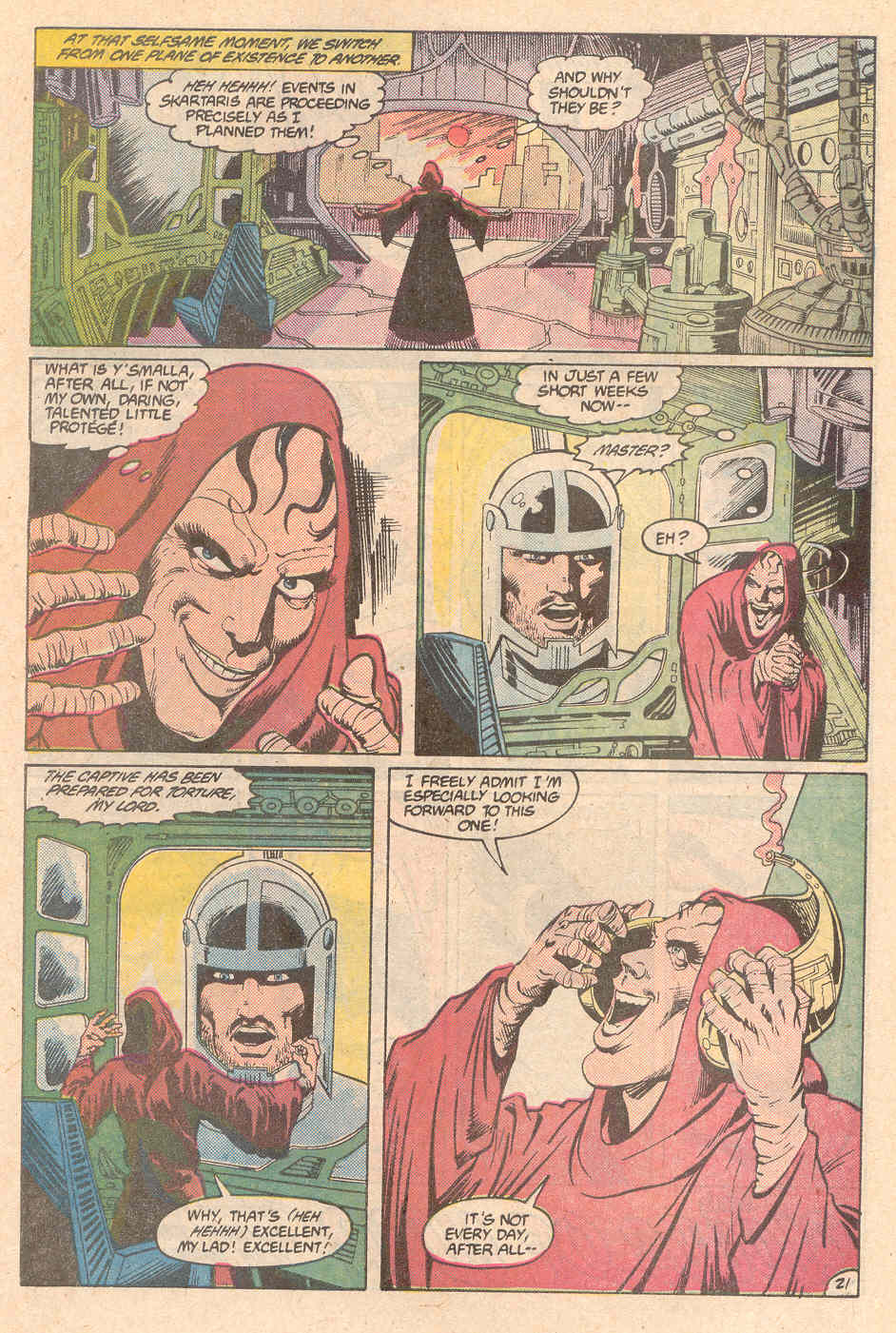 Read online Warlord (1976) comic -  Issue #120 - 21