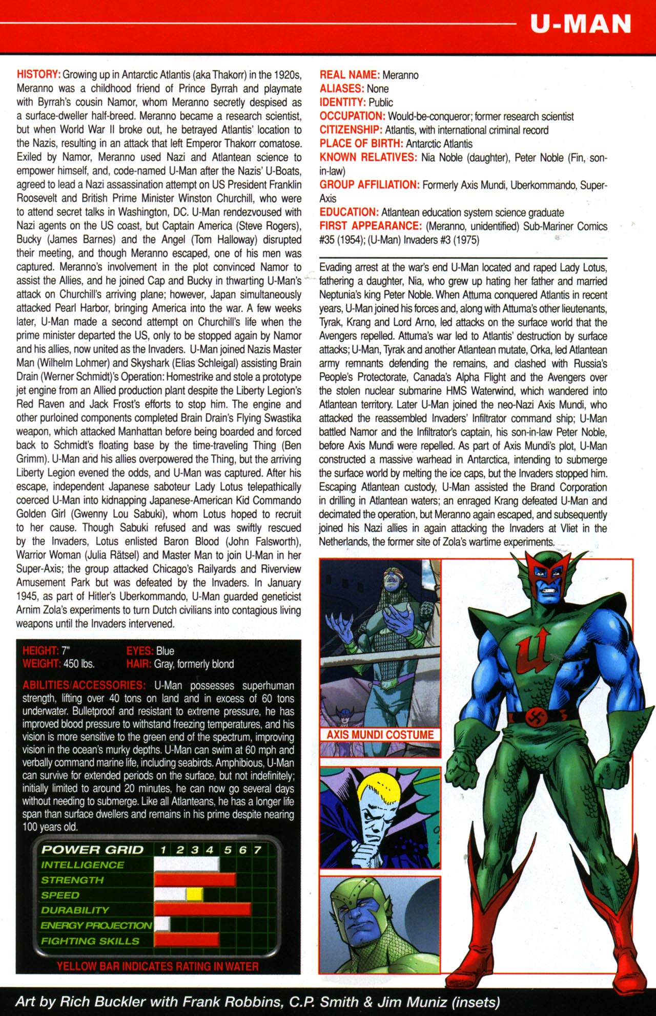 Read online Official Handbook of the Marvel Universe A To Z Update comic -  Issue #4 - 53