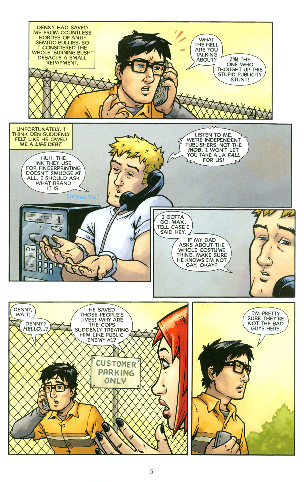 Read online The Escapists comic -  Issue #5 - 7