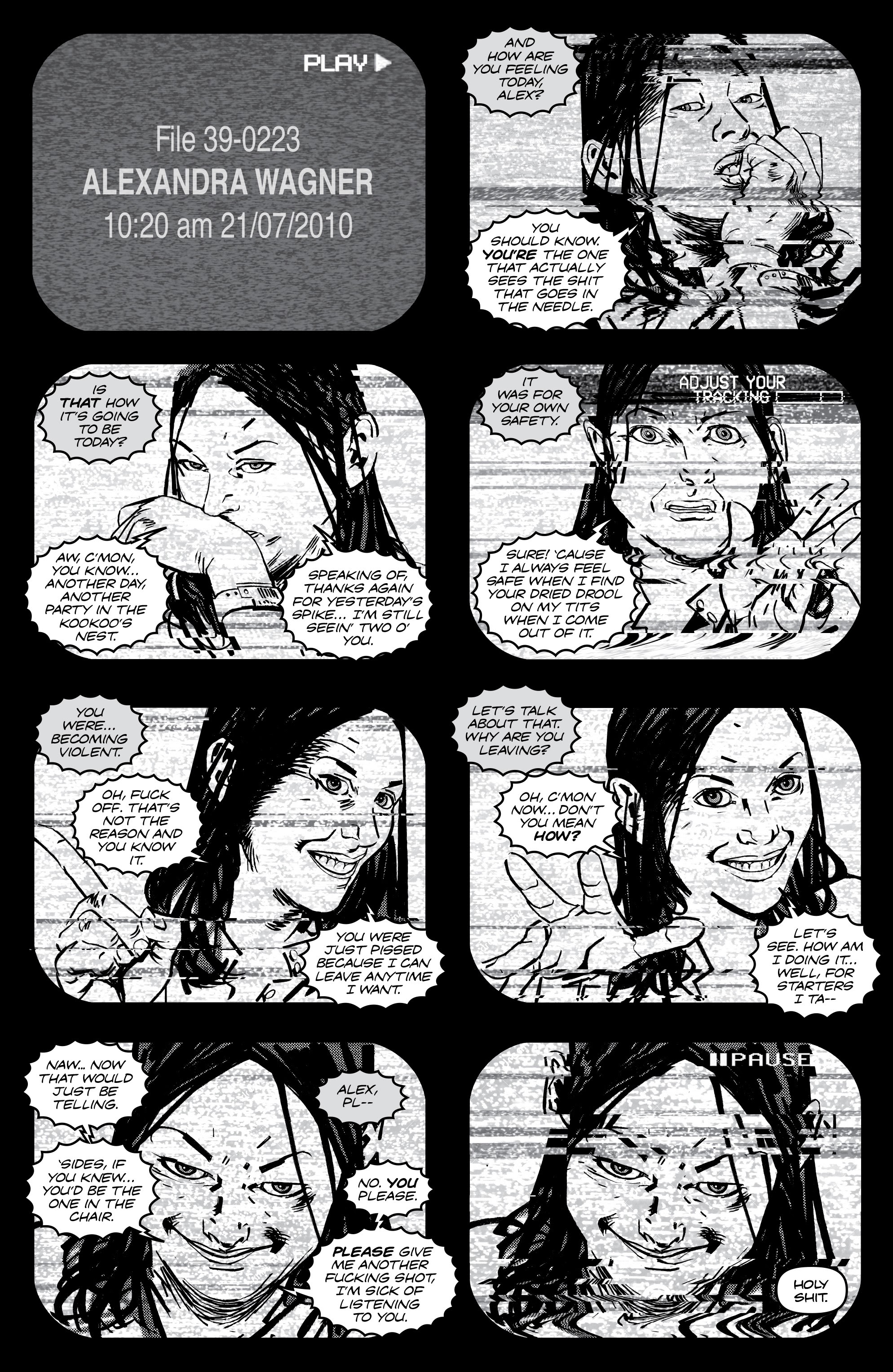 Read online Straitjacket comic -  Issue #1 - 6