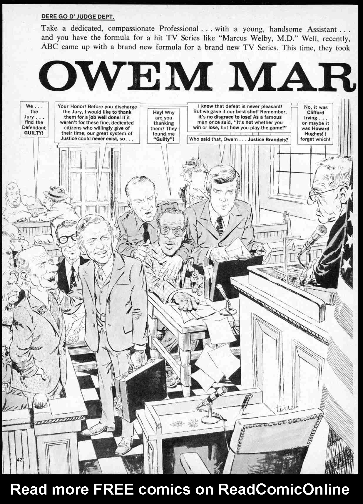 Read online MAD comic -  Issue #159 - 44