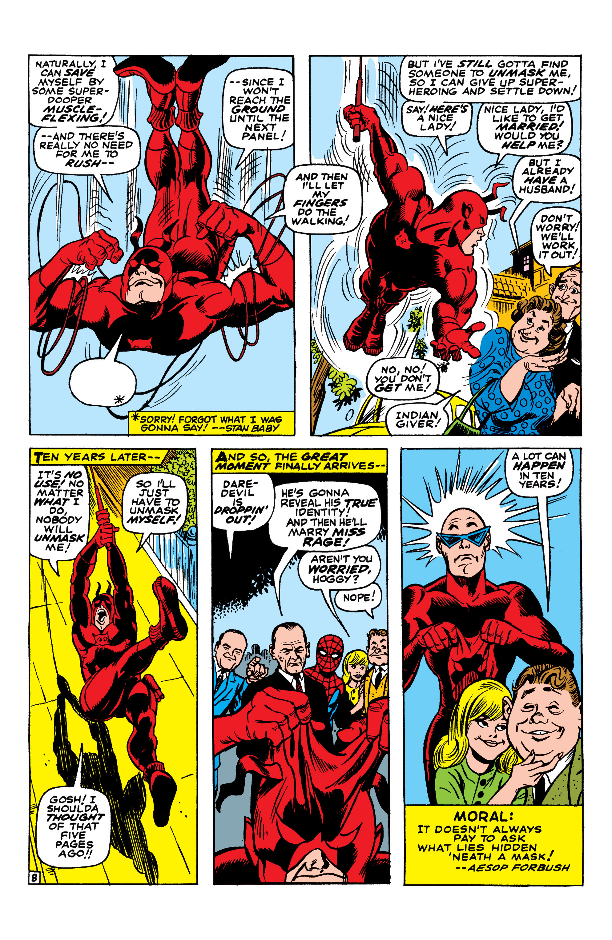 Read online Marvel Masterworks: Daredevil comic -  Issue # TPB 5 (Part 3) - 66