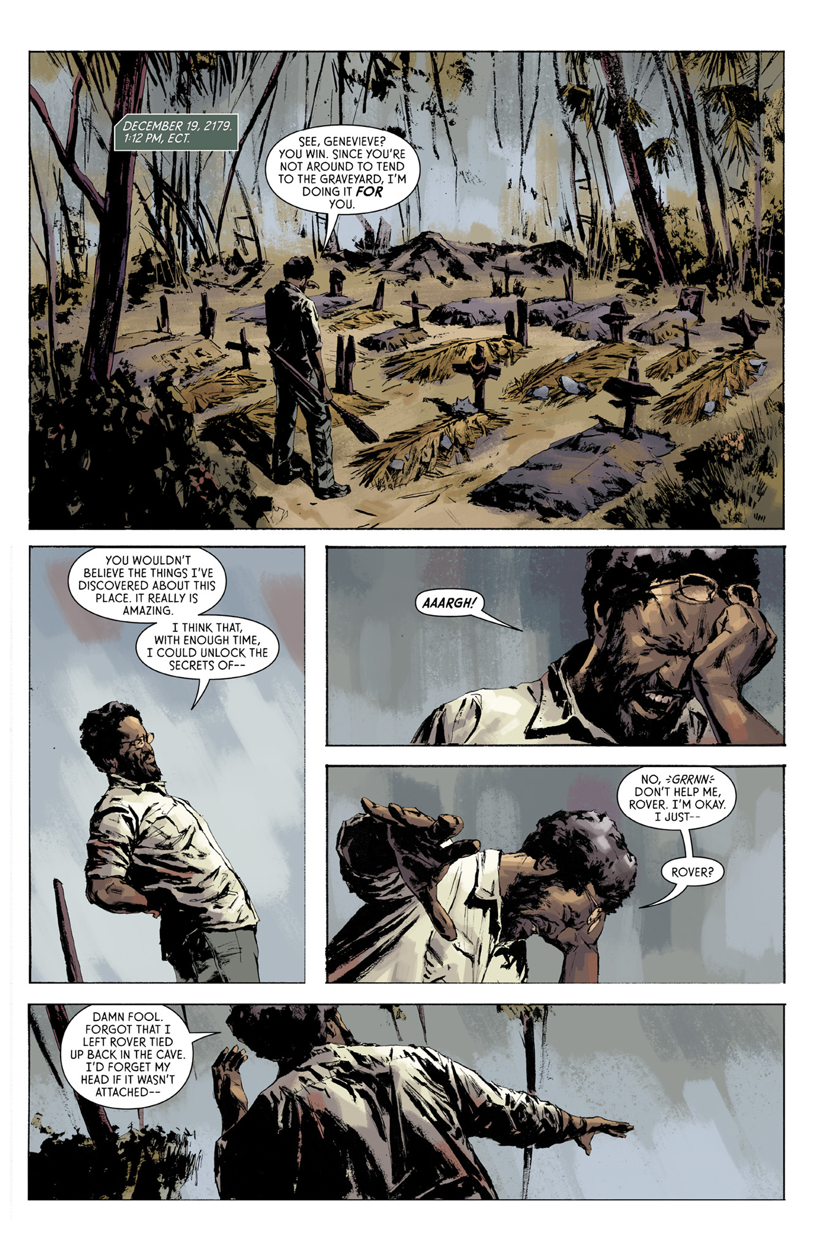 Read online Aliens: Fire and Stone comic -  Issue #4 - 18