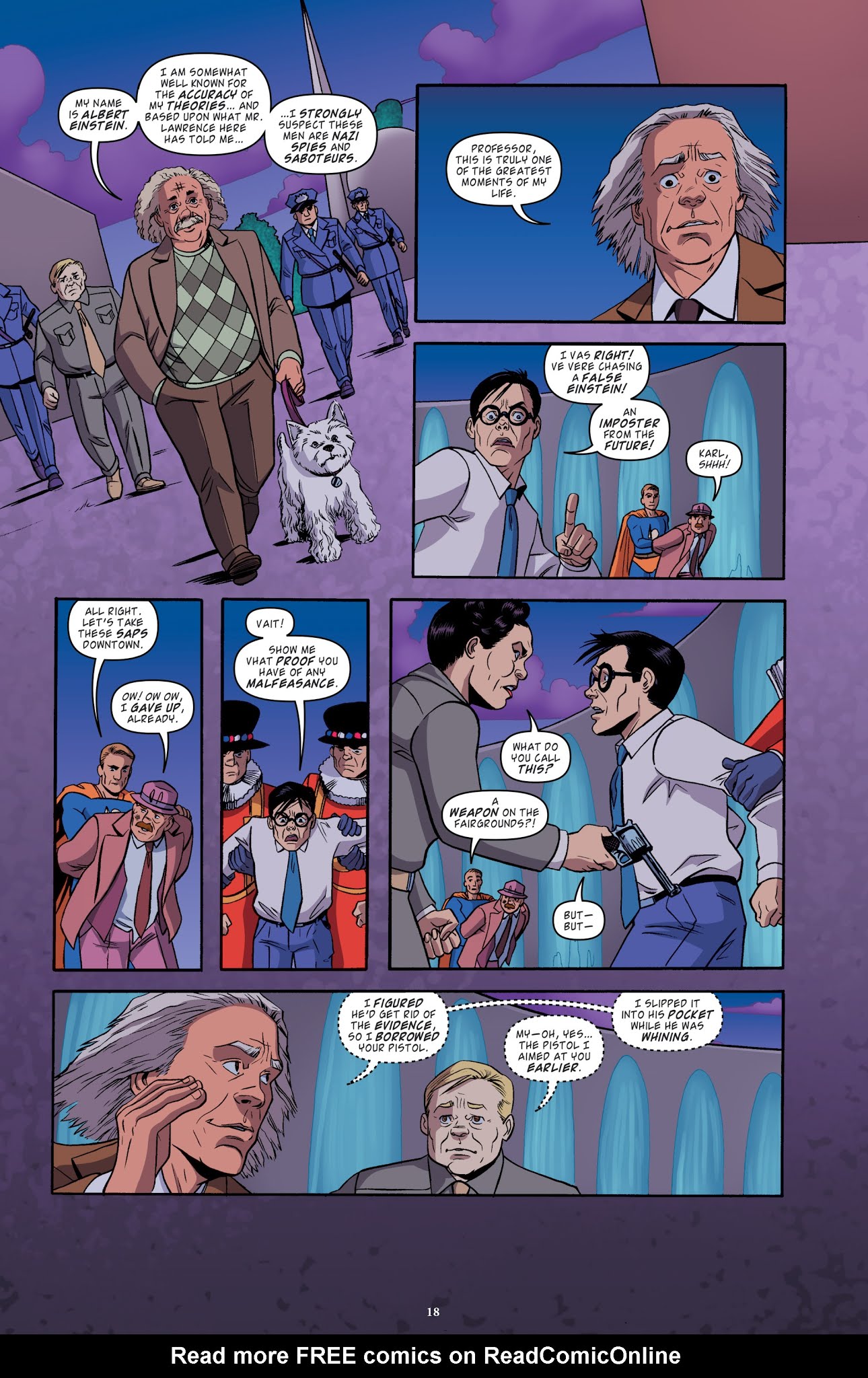 Read online Back to the Future: Tales from the Time Train comic -  Issue #6 - 20