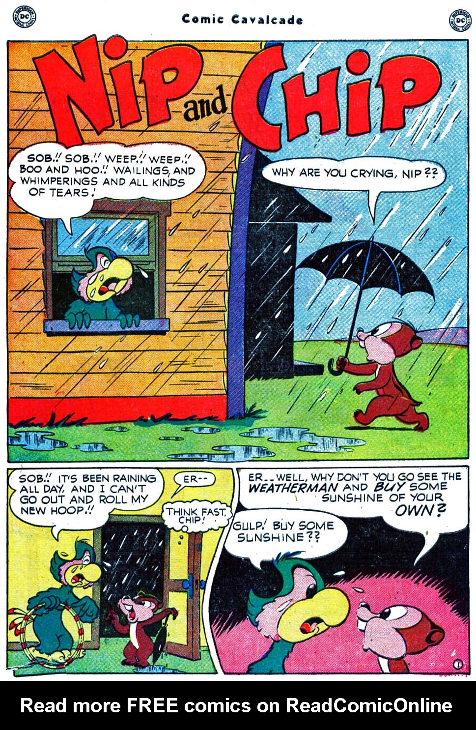 Read online Comic Cavalcade comic -  Issue #39 - 51