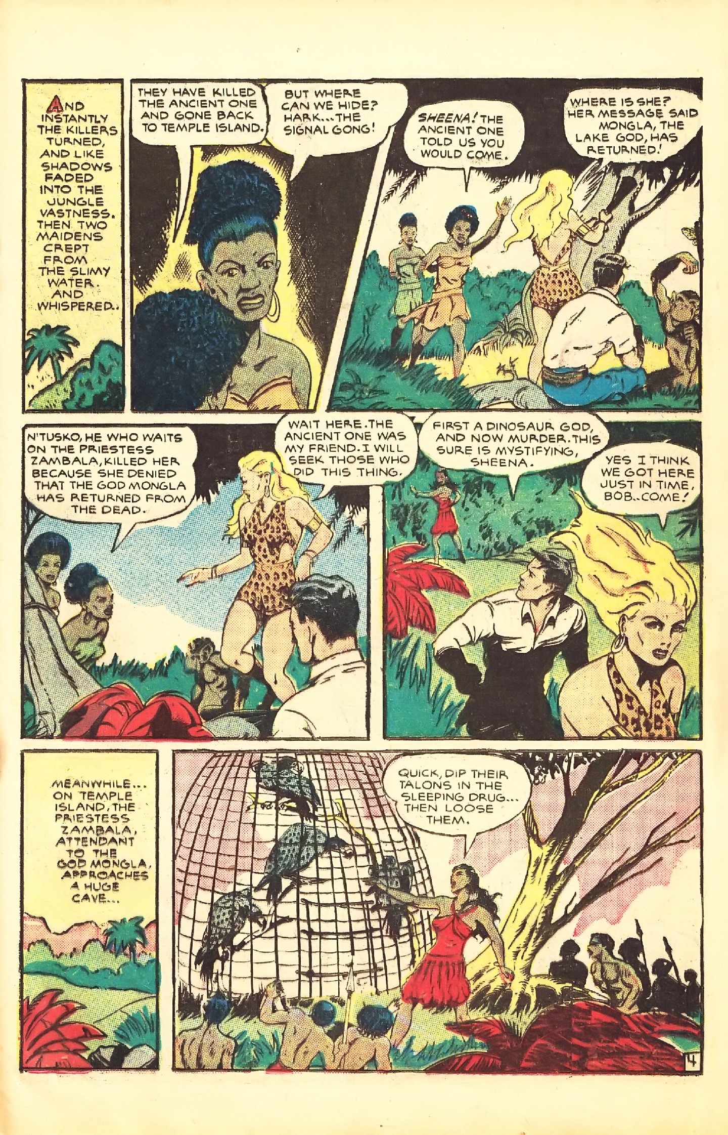 Read online Sheena, Queen of the Jungle (1942) comic -  Issue #7 - 37