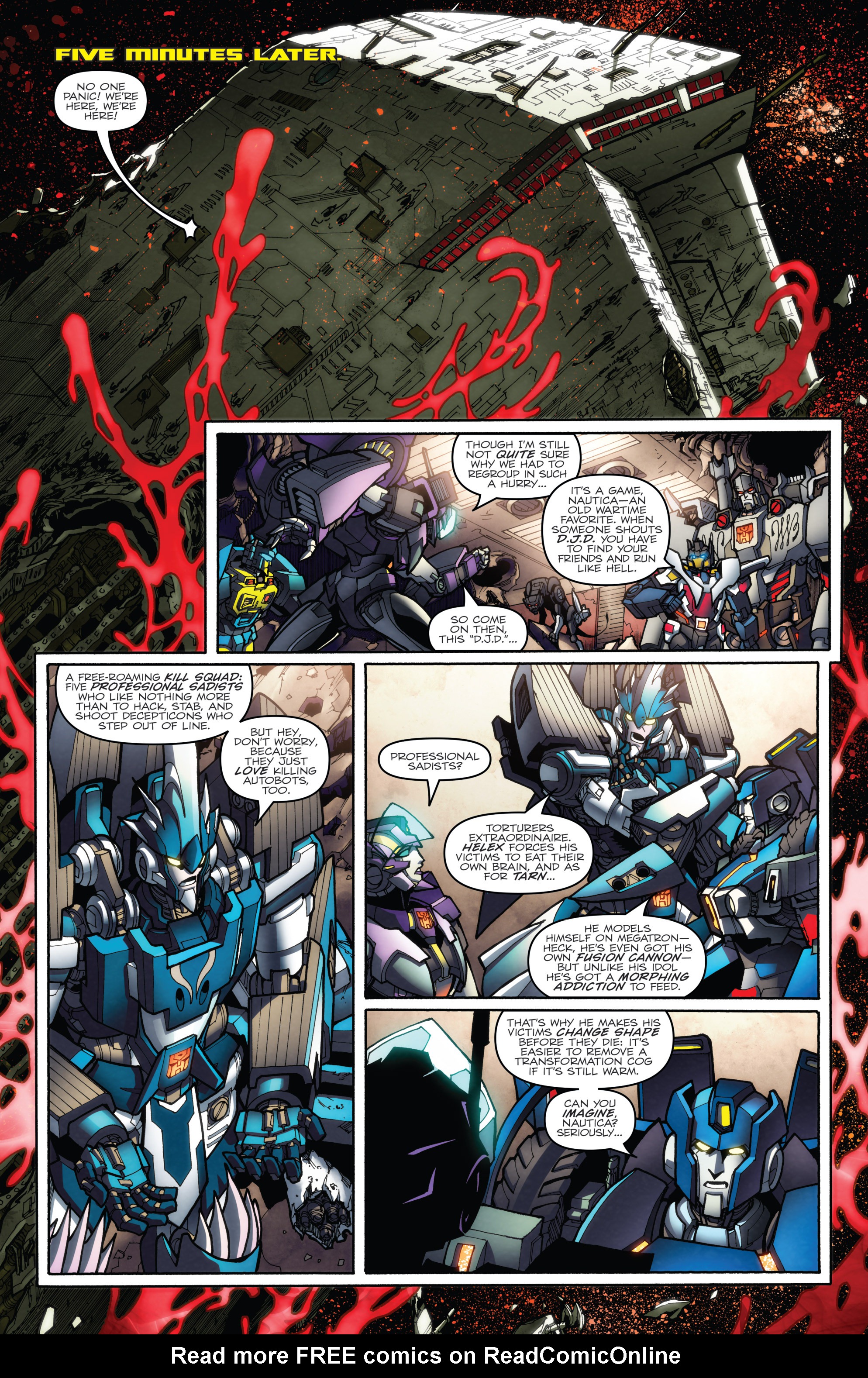 Read online The Transformers: More Than Meets The Eye comic -  Issue #32 - 20