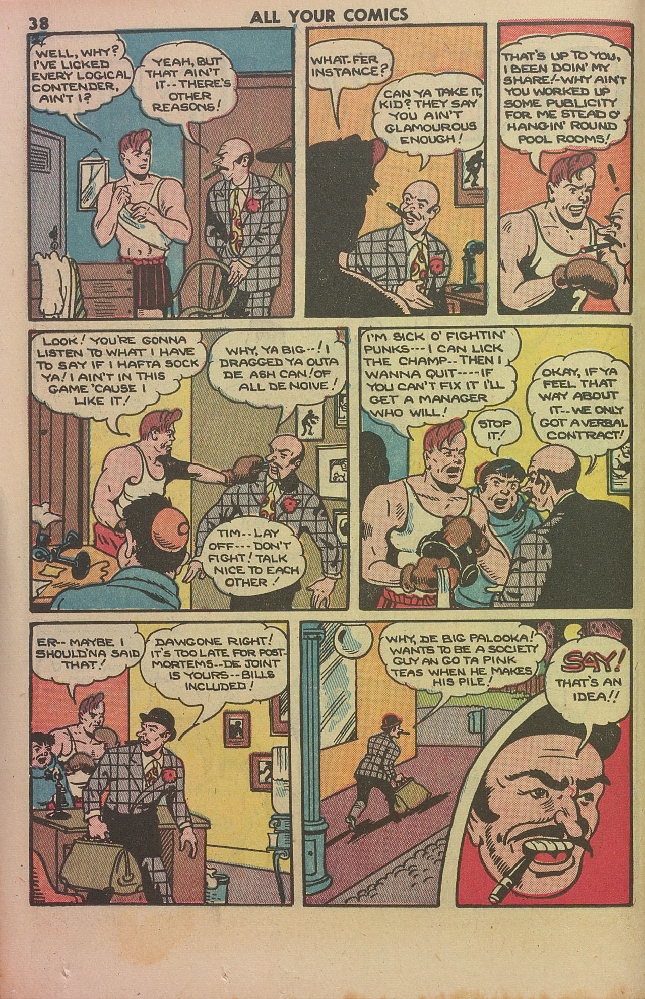 Read online Fox Comics Annual comic -  Issue # TPB 3 - 40