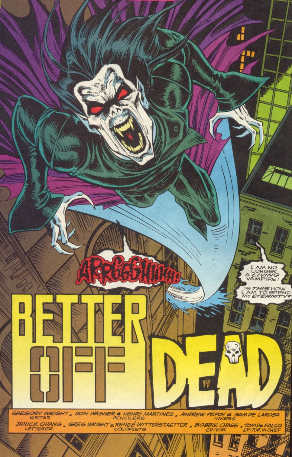 Read online Morbius: The Living Vampire (1992) comic -  Issue #13 - 5