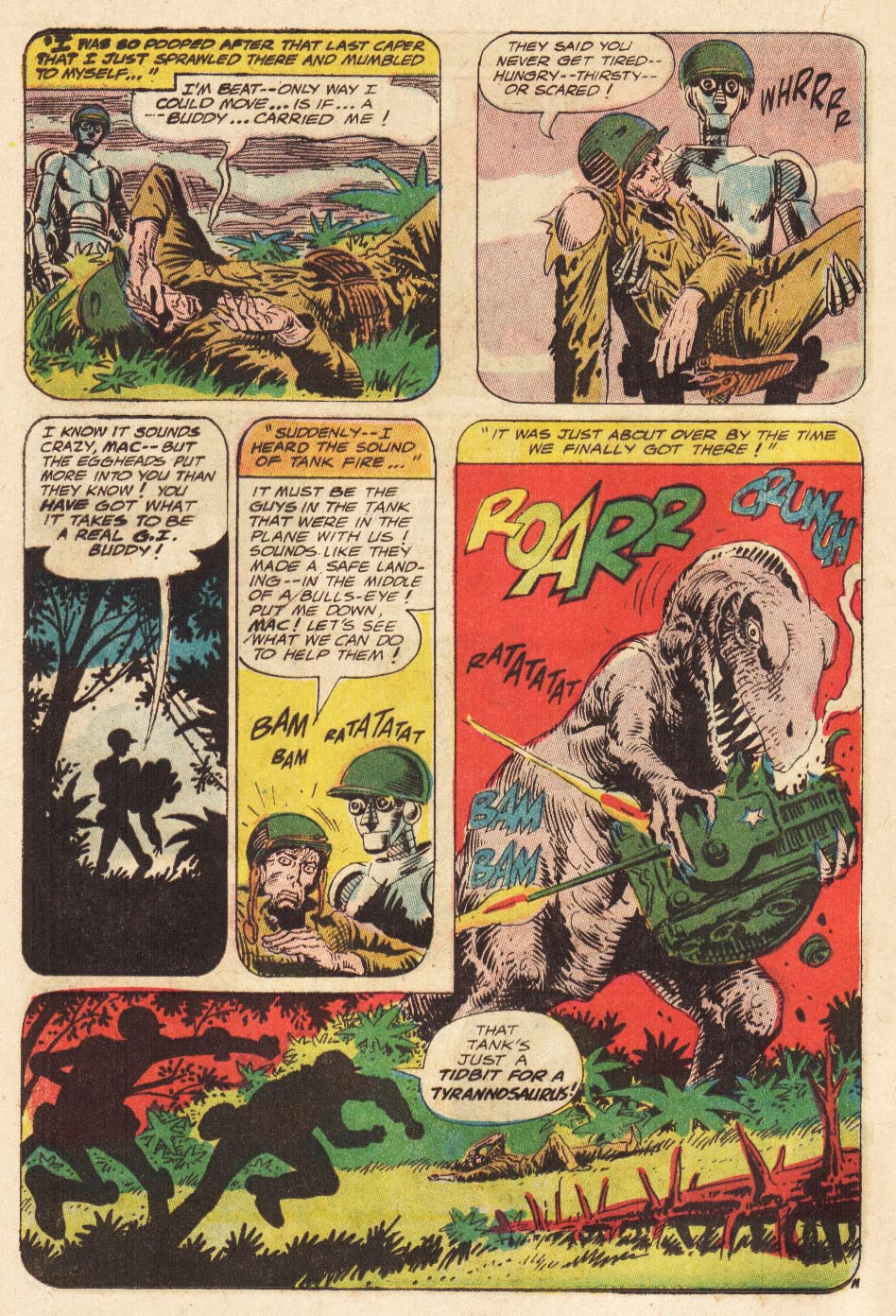 Read online Star Spangled War Stories (1952) comic -  Issue #125 - 16