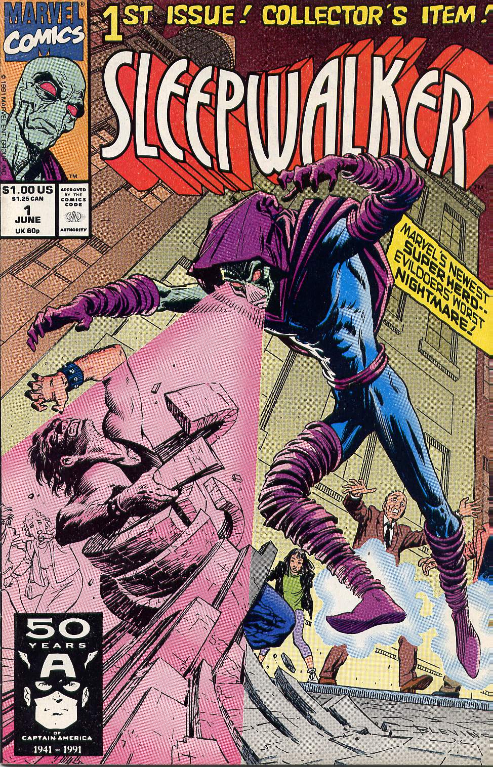 Read online Sleepwalker comic -  Issue #1 - 1
