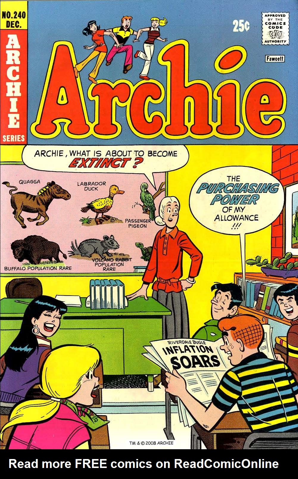 Read online Archie (1960) comic -  Issue #240 - 1