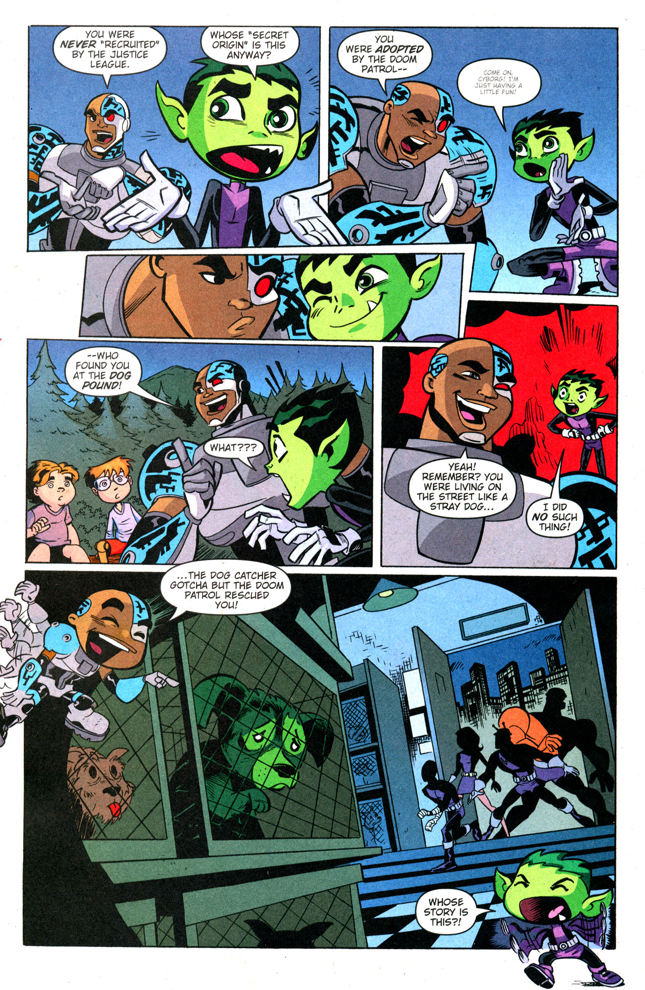 Read online Teen Titans Go! (2003) comic -  Issue #45 - 8
