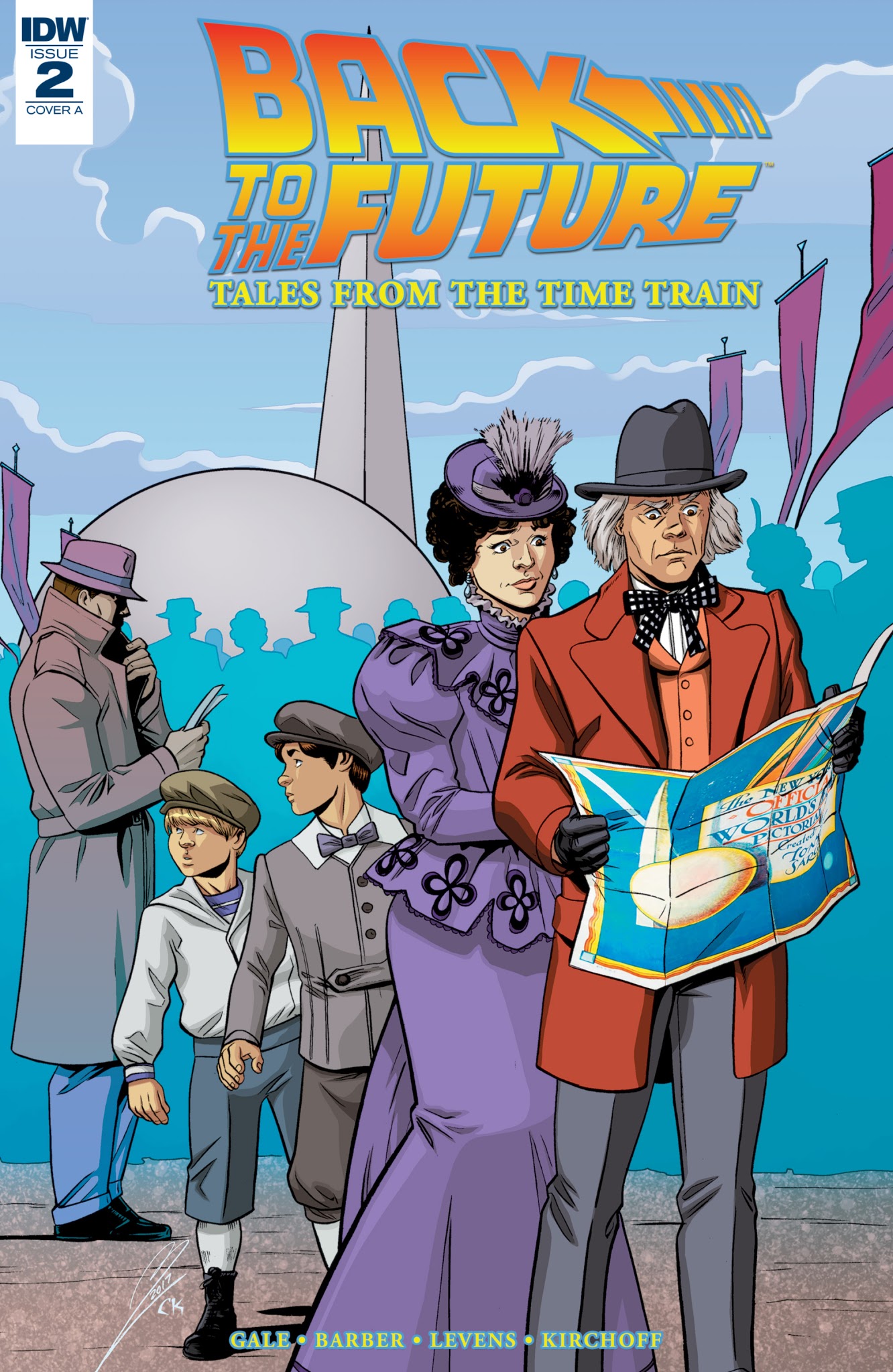 Read online Back to the Future: Tales from the Time Train comic -  Issue #2 - 1