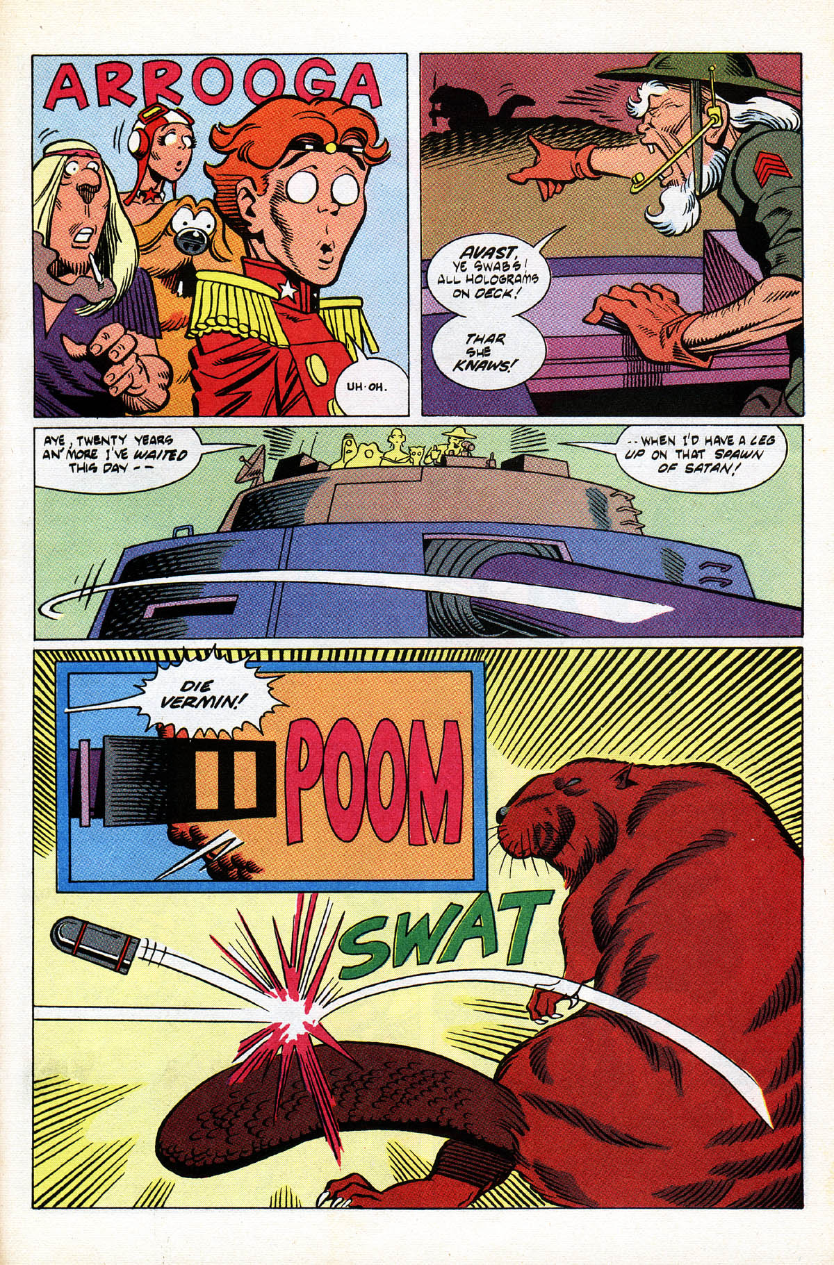 Read online American Flagg! comic -  Issue #38 - 31