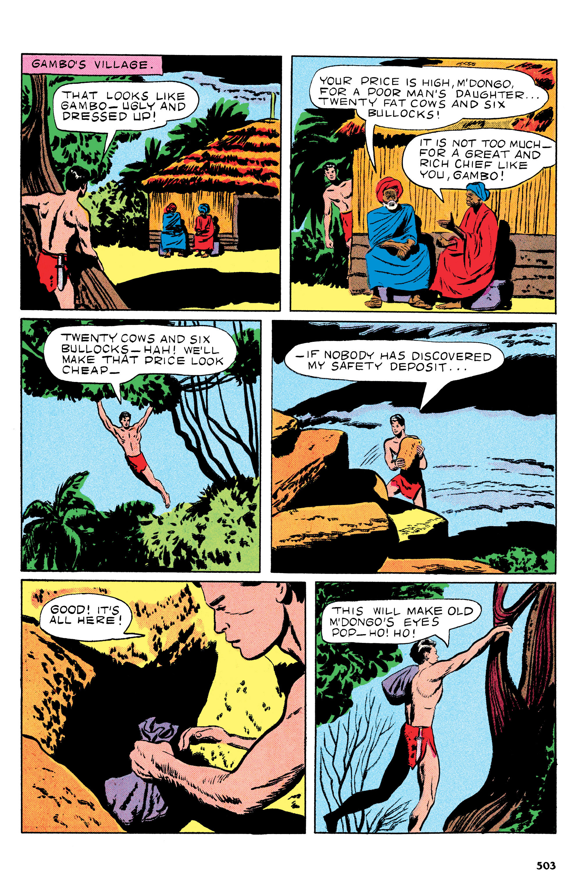 Read online Edgar Rice Burroughs Tarzan: The Jesse Marsh Years Omnibus comic -  Issue # TPB (Part 6) - 5