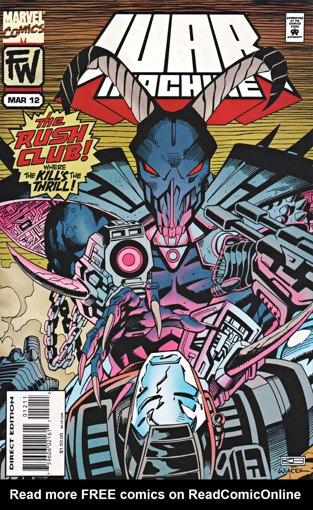 Read online War Machine (1994) comic -  Issue #12 - 1