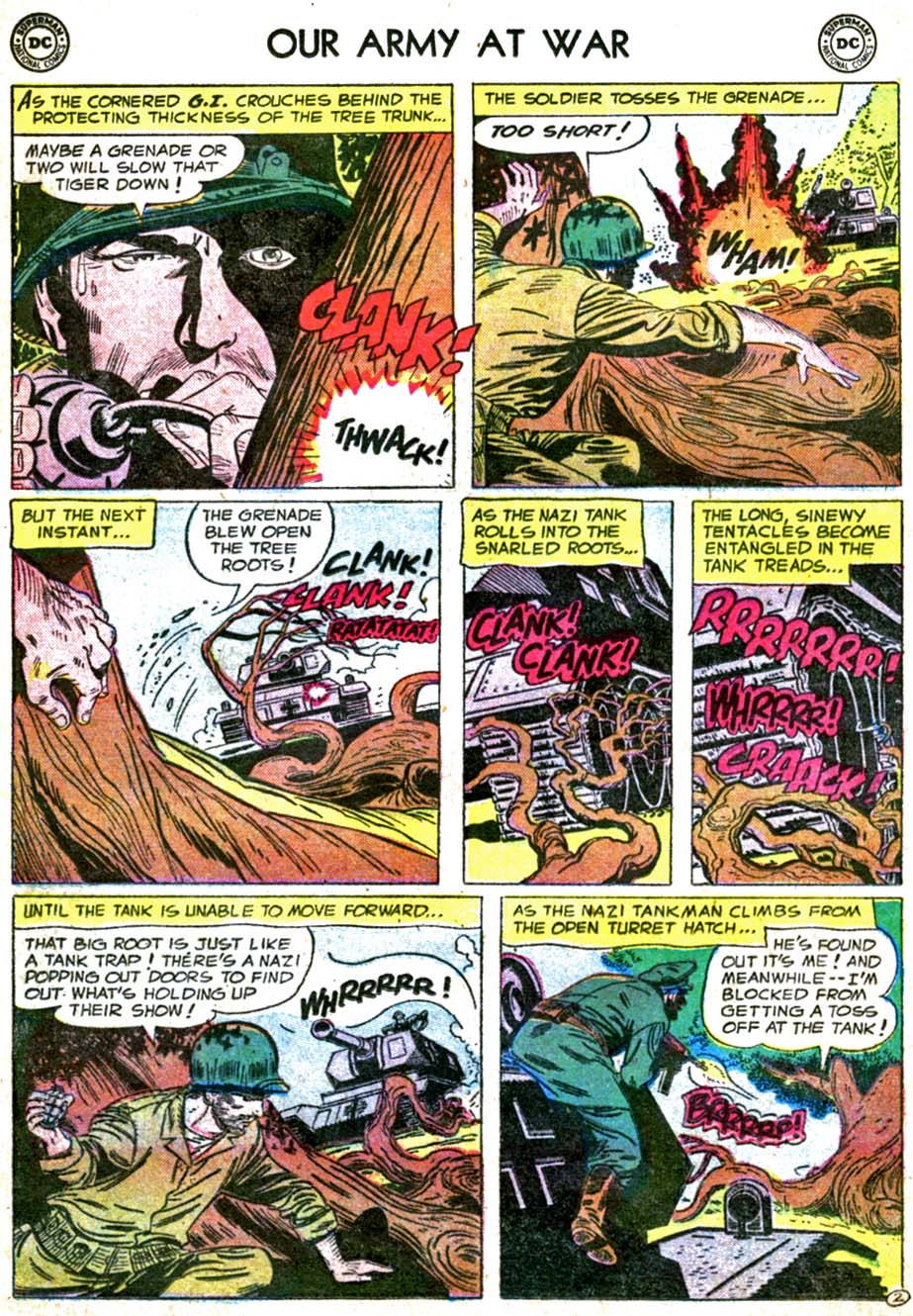 Read online Our Army at War (1952) comic -  Issue #54 - 20