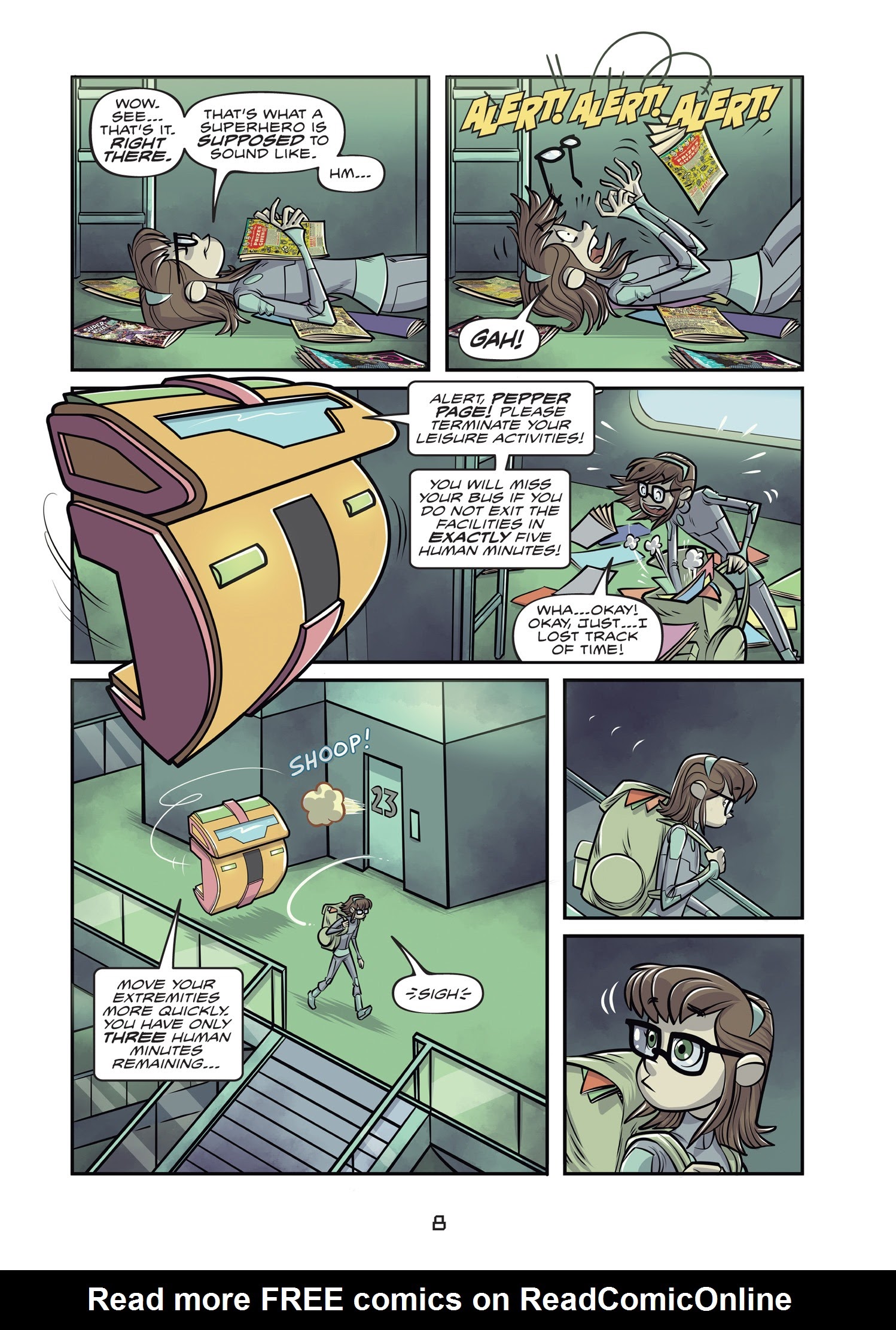 Read online The Infinite Adventures of Supernova: Pepper Page Saves the Universe! comic -  Issue # TPB (Part 1) - 12