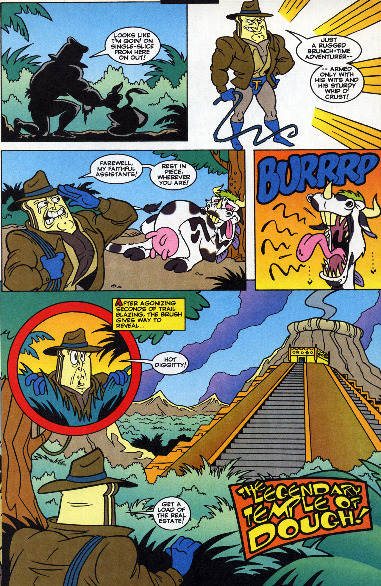 Read online The Ren & Stimpy Show Special: Powdered Toastman's Cereal Serial comic -  Issue # Full - 26