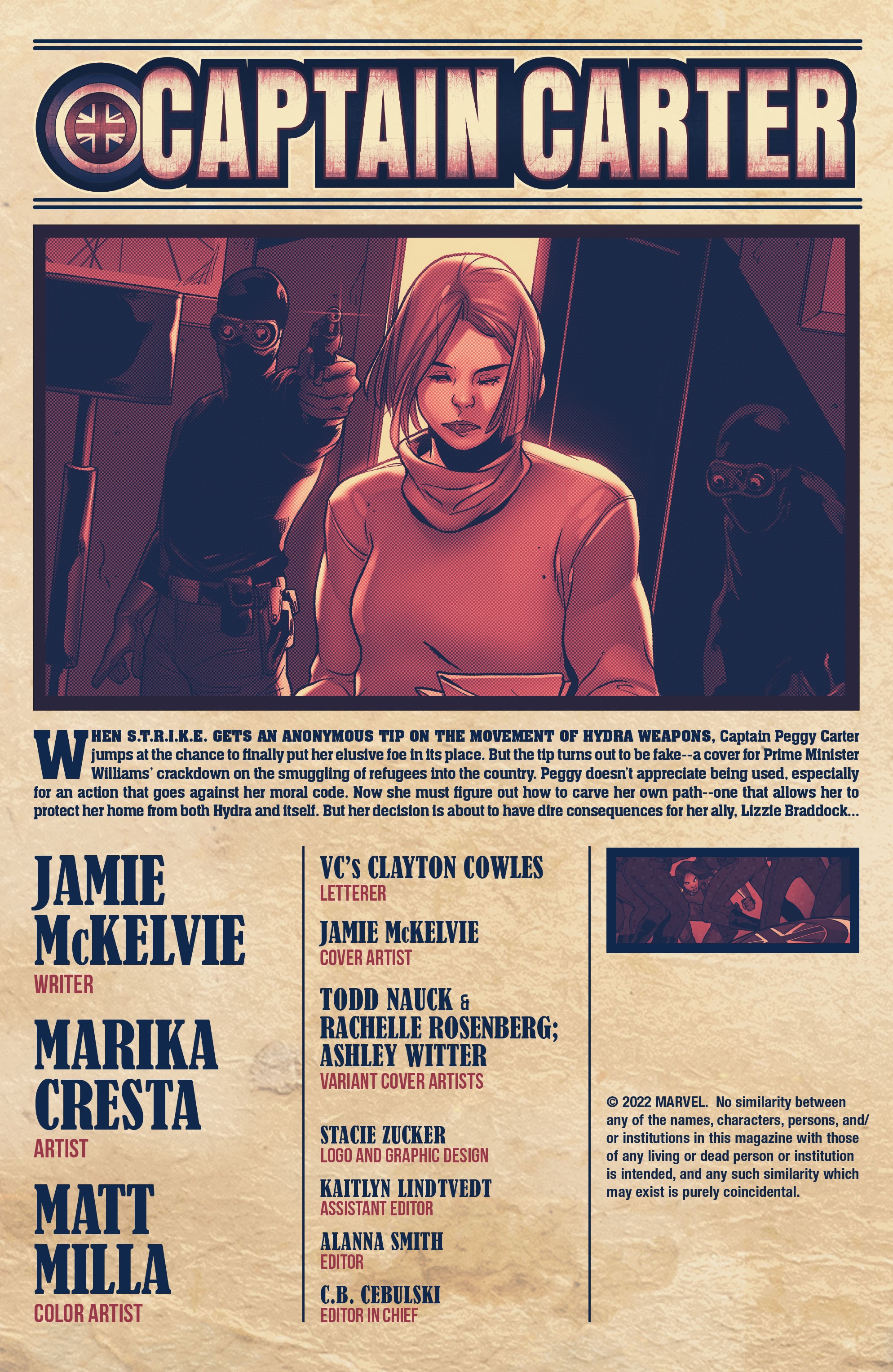 Read online Captain Carter comic -  Issue #3 - 2