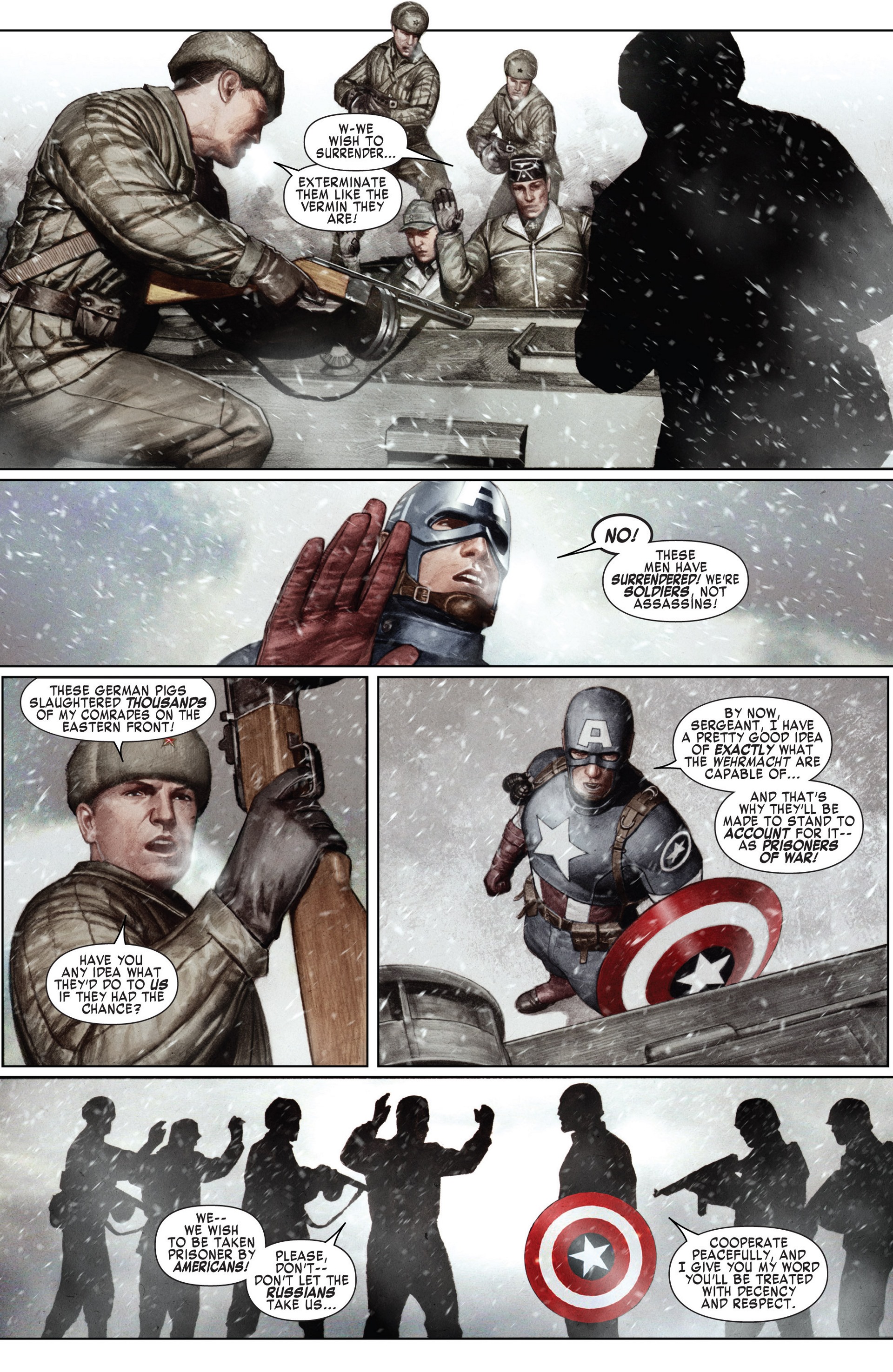 Read online Captain America: Living Legend comic -  Issue #1 - 10