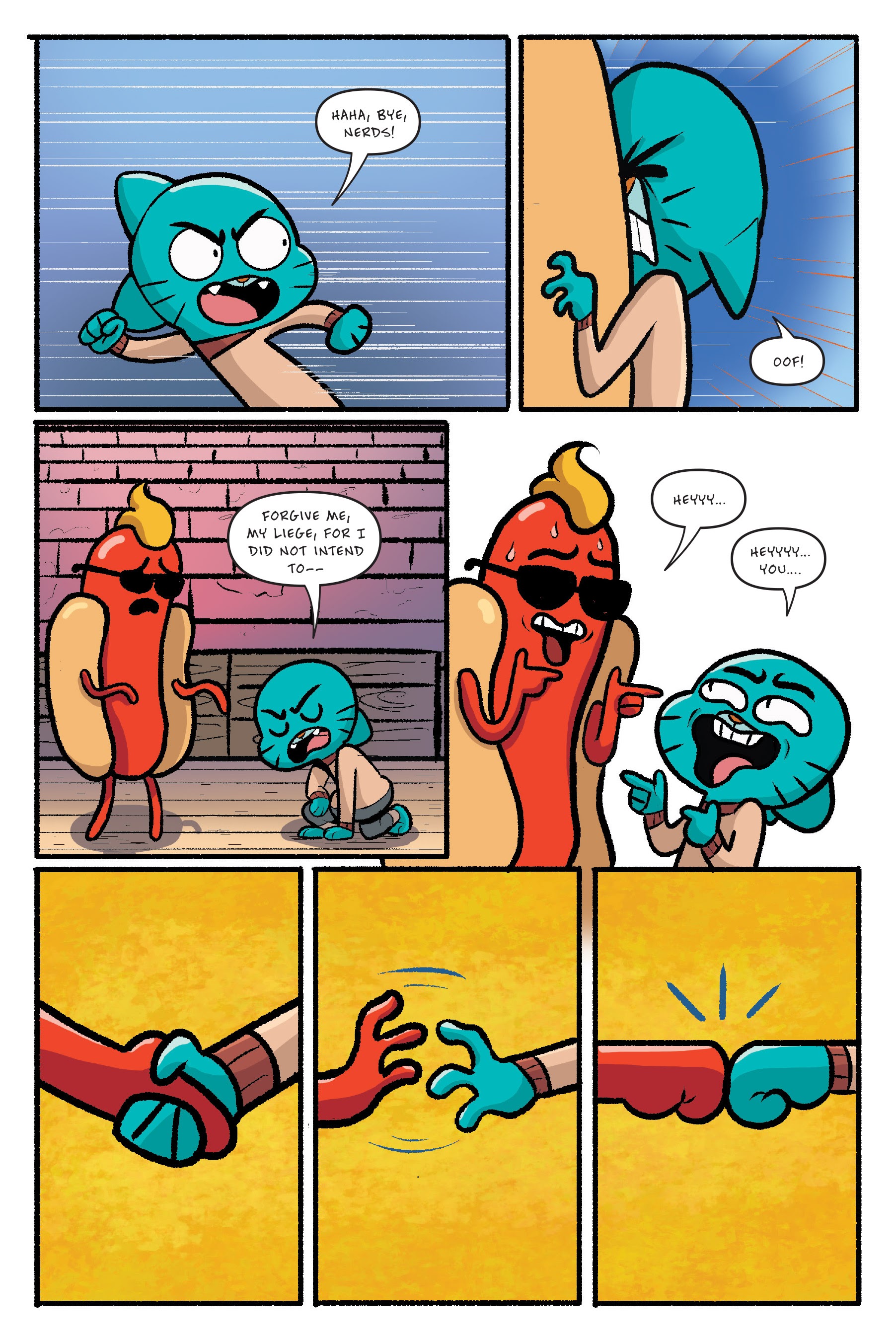 Read online The Amazing World of Gumball: The Storm comic -  Issue # TPB - 115
