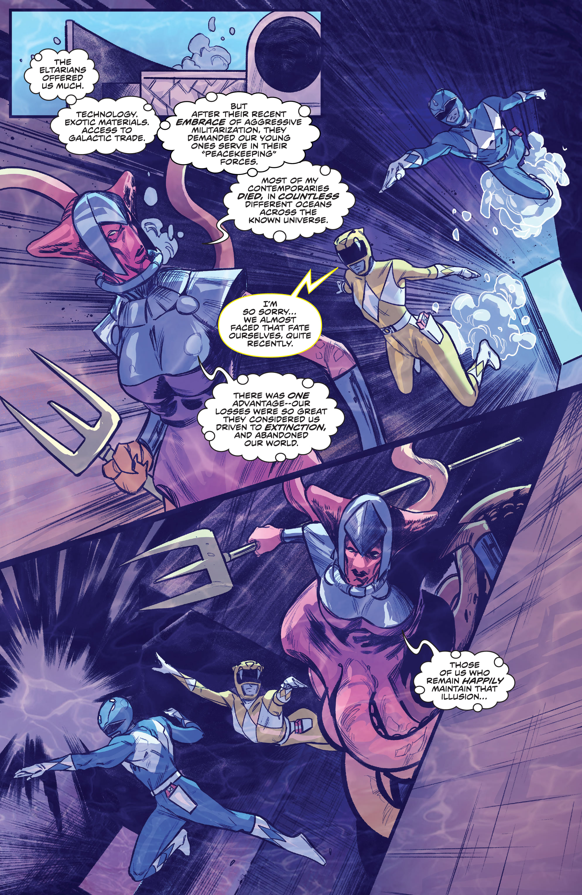Read online Mighty Morphin comic -  Issue #18 - 18