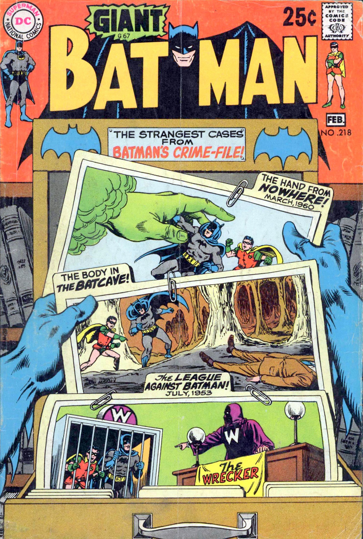 Read online Batman (1940) comic -  Issue #218 - 1