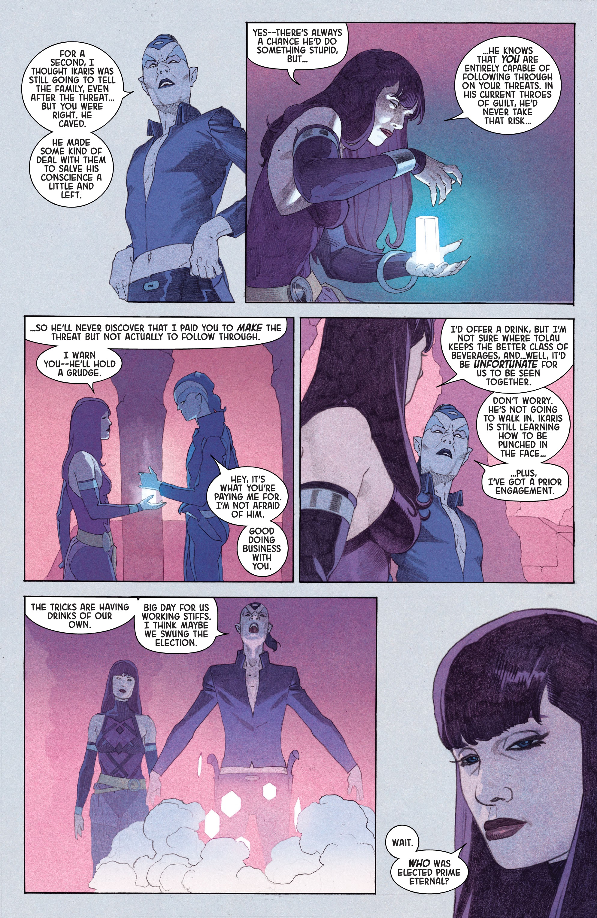 Read online Eternals (2021) comic -  Issue #8 - 22