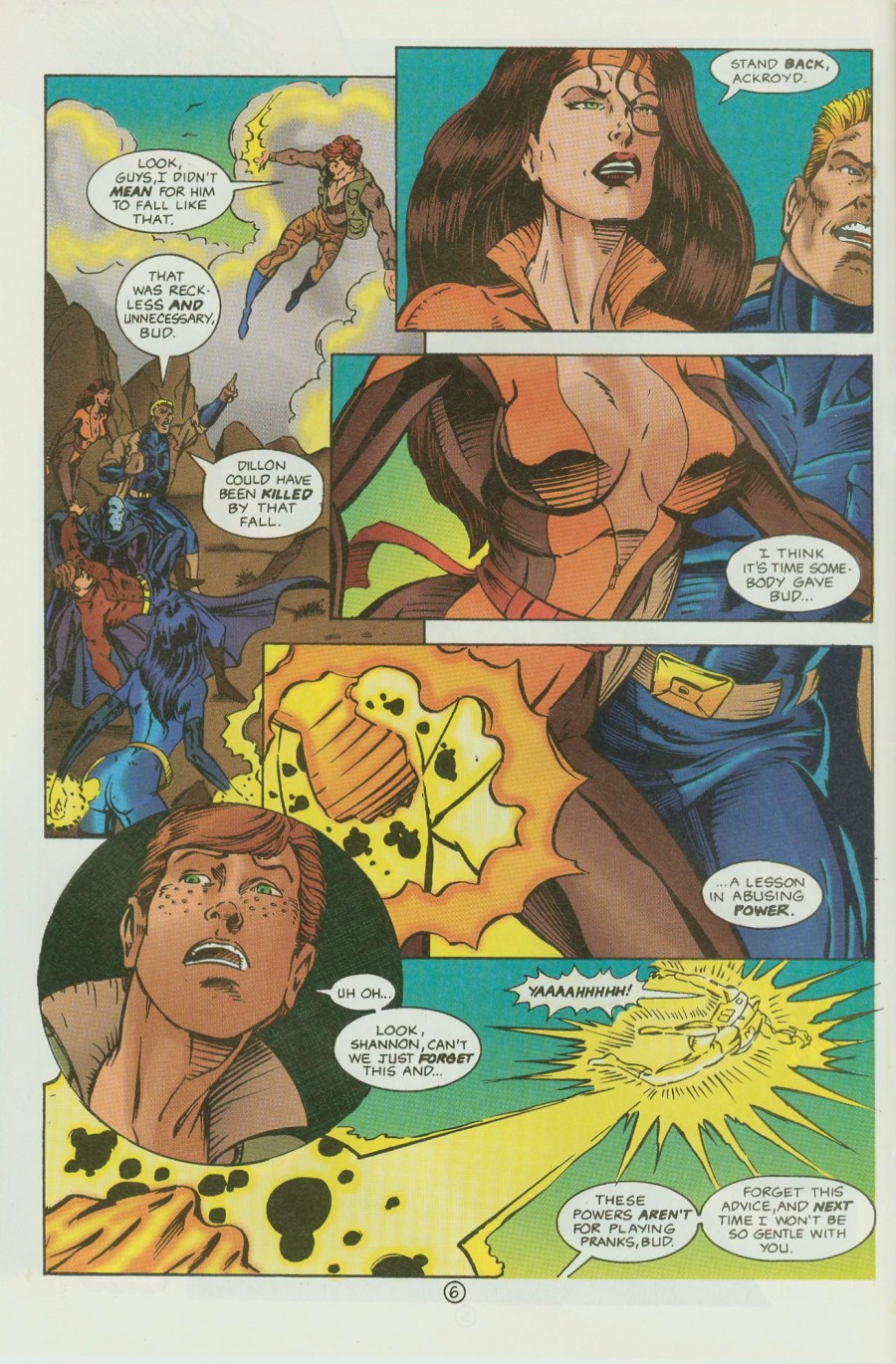 Read online Ex-Mutants comic -  Issue #13 - 7