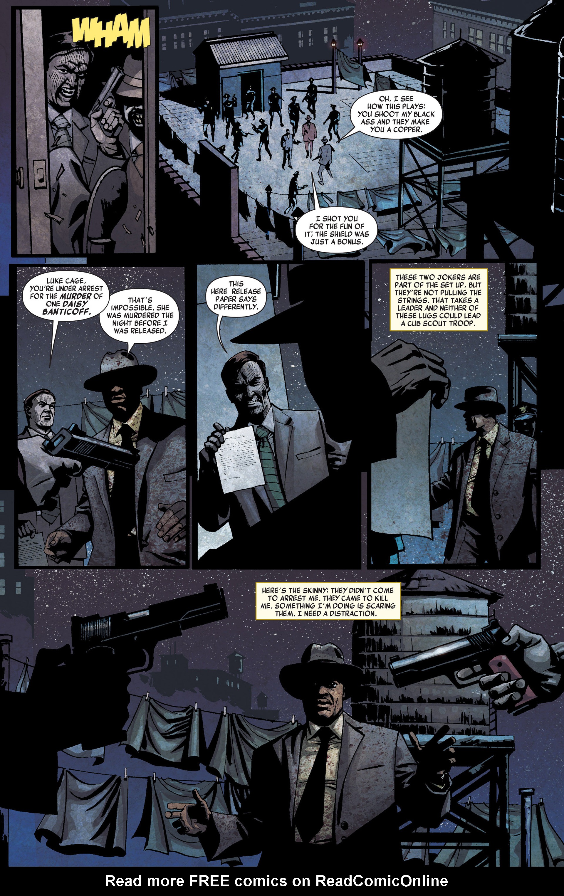 Read online Luke Cage Noir comic -  Issue #2 - 17