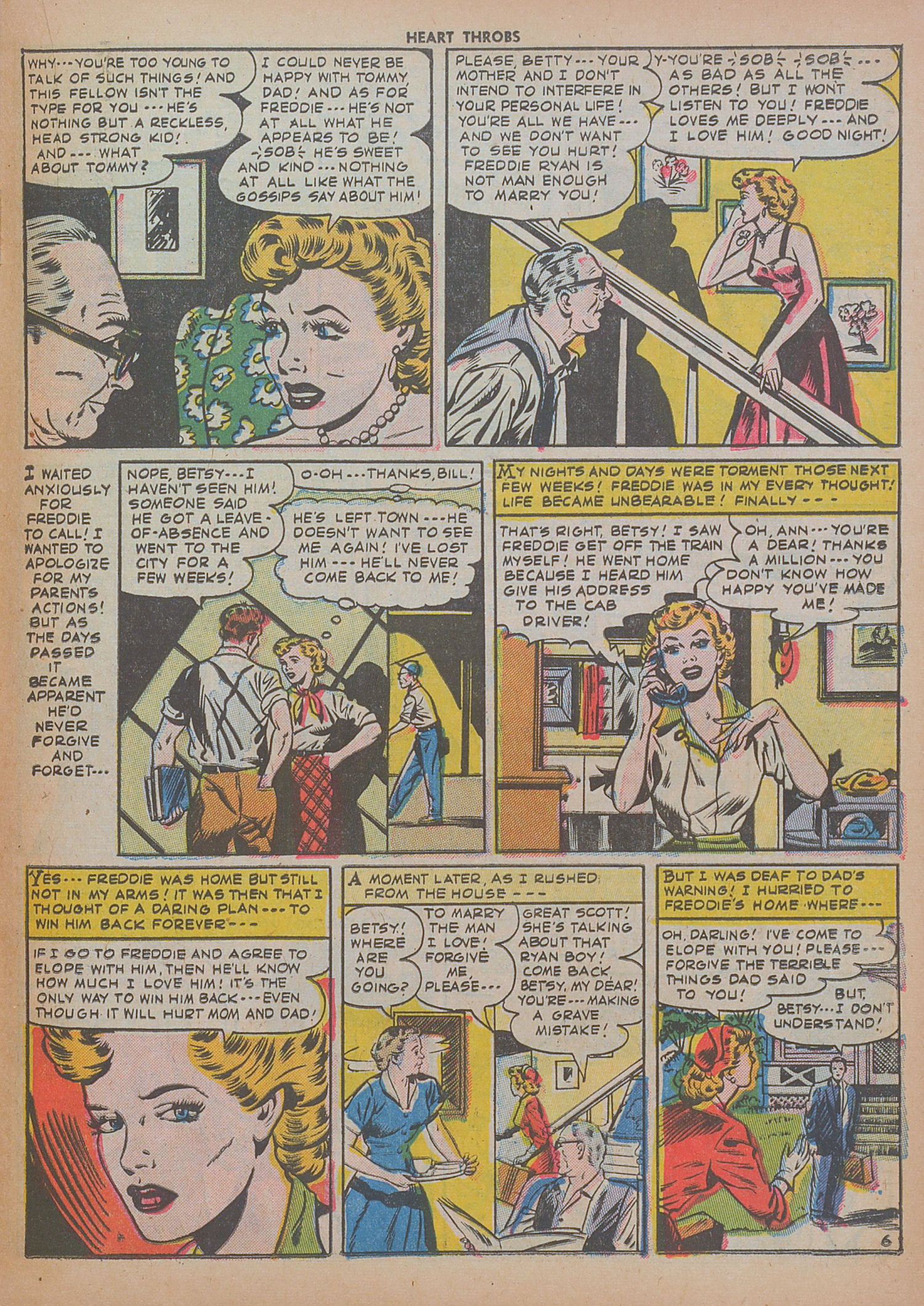 Read online Heart Throbs comic -  Issue #27 - 23