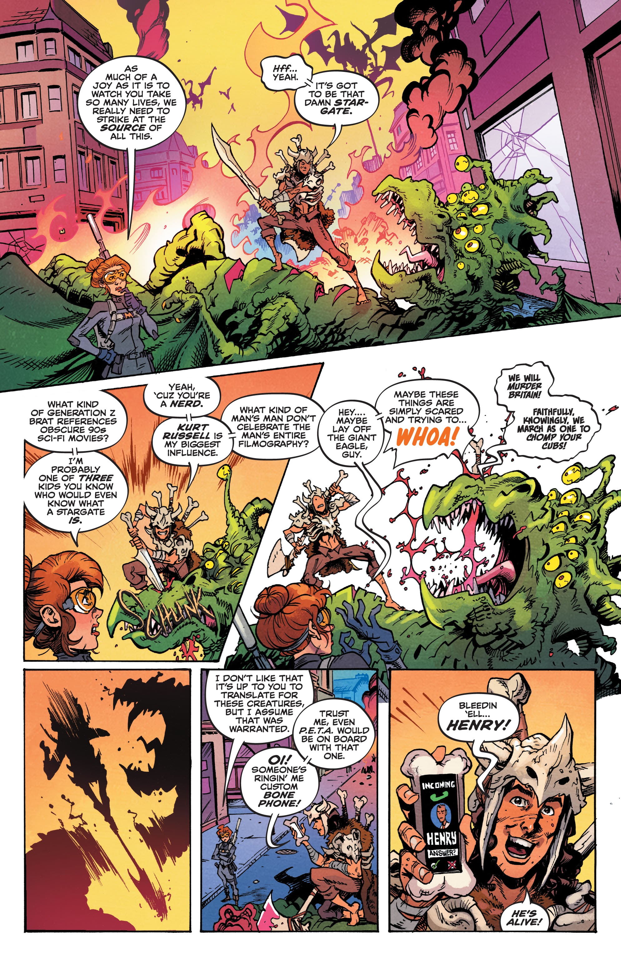 Read online Savage (2021) comic -  Issue #4 - 10